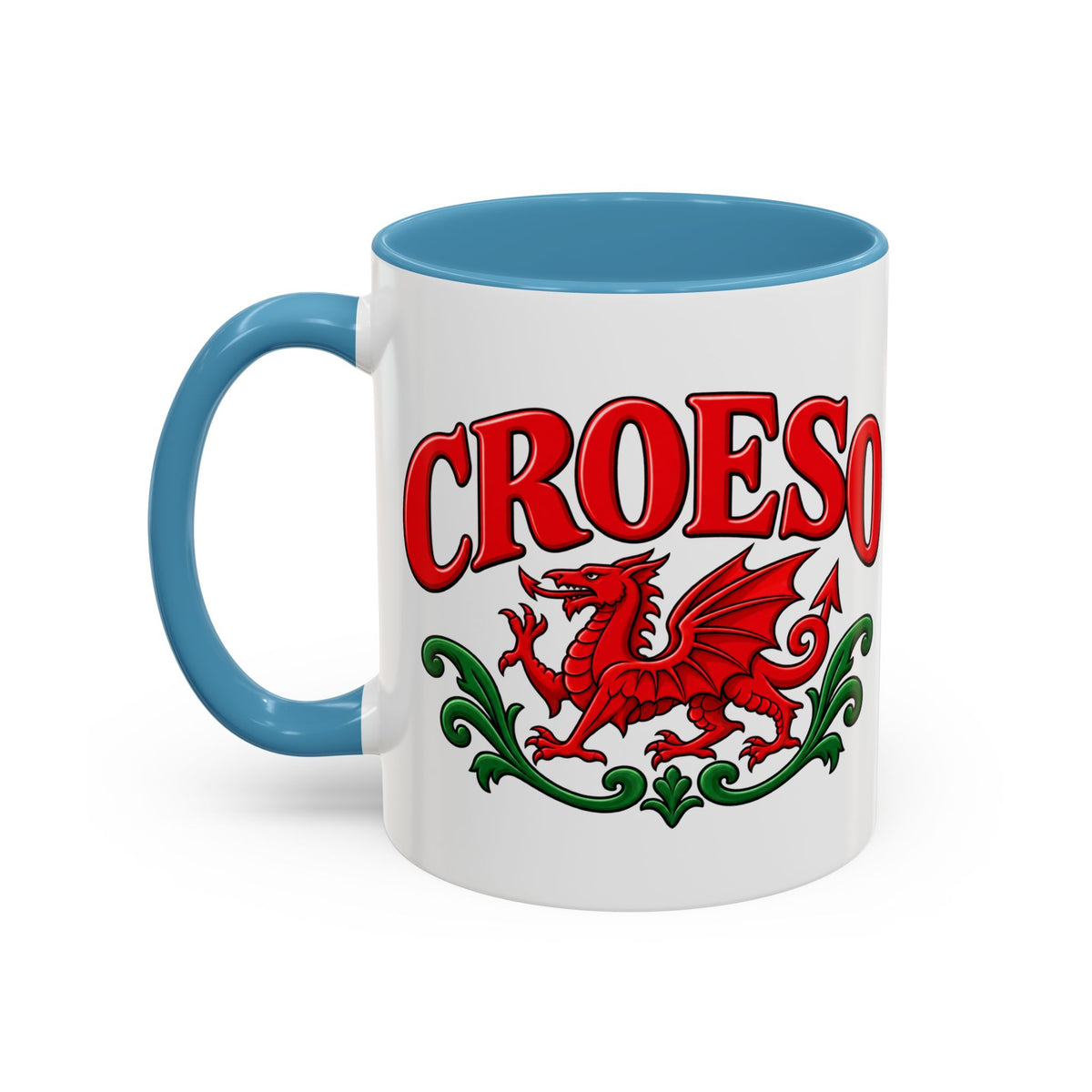 Croeso Welsh Dragon Coffee Mug