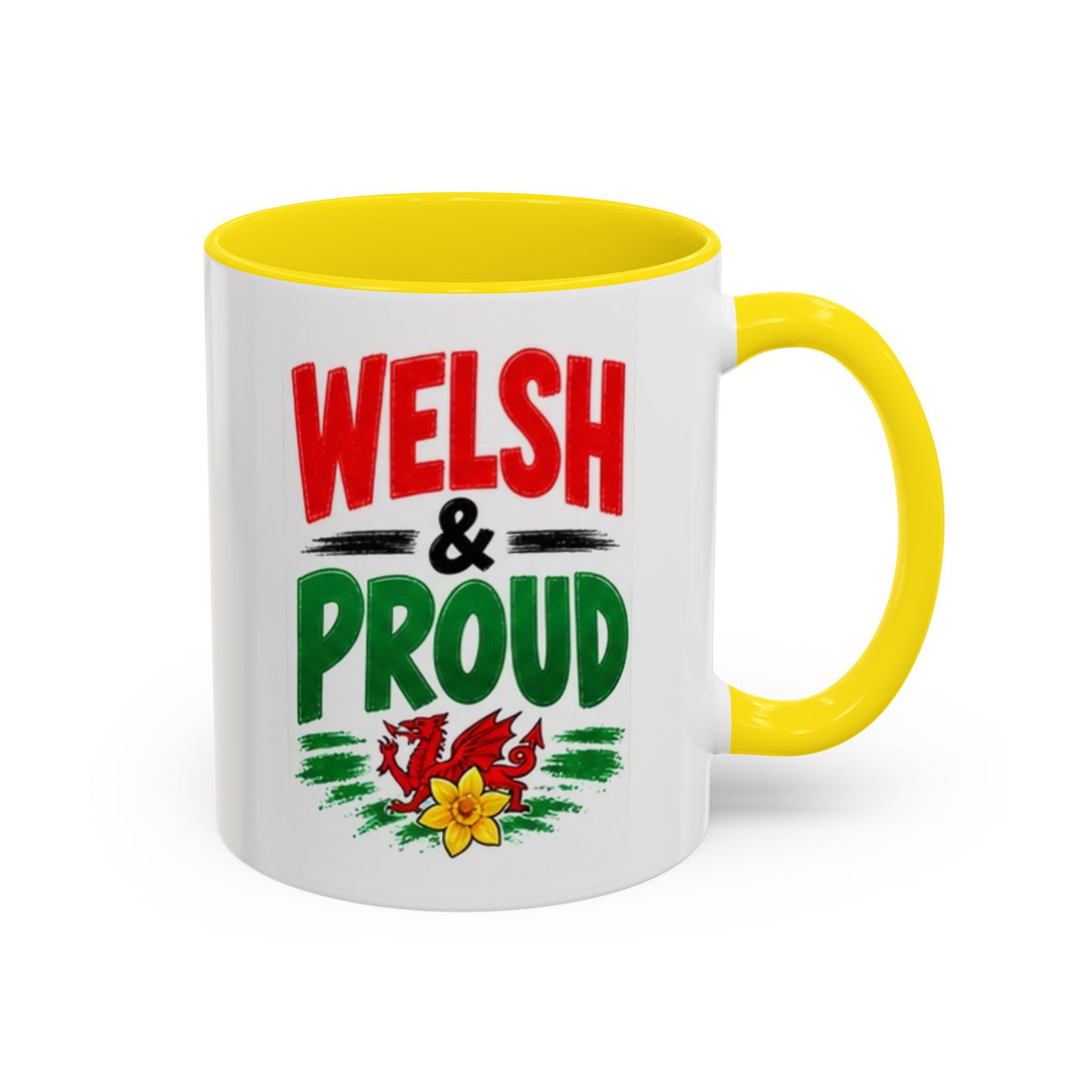 Welsh & Proud Accent Coffee Mug