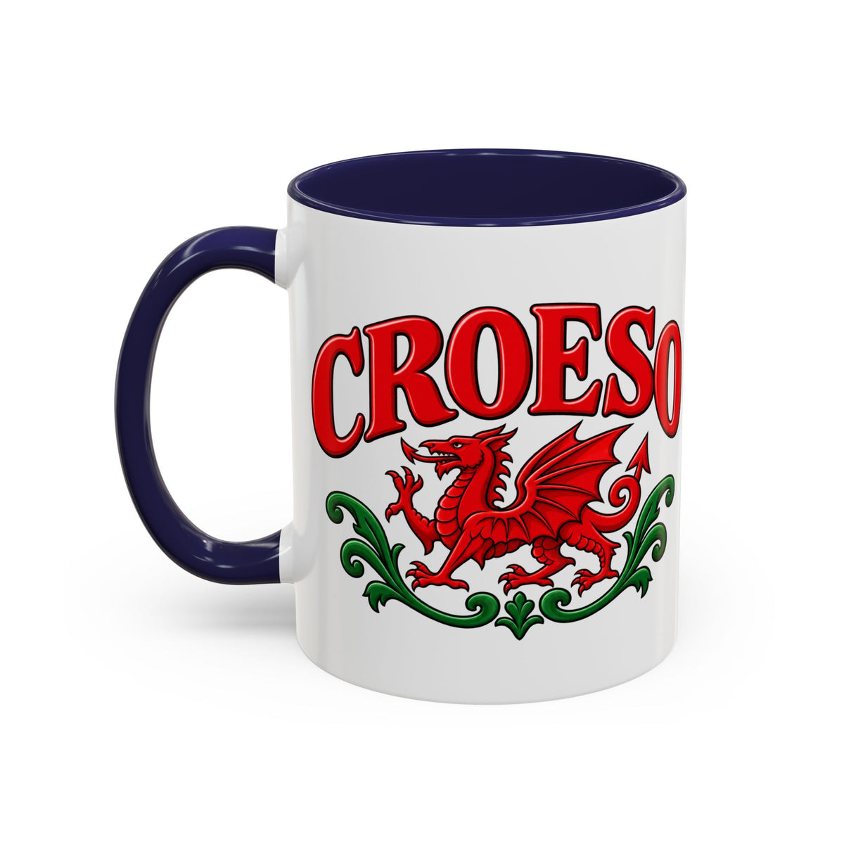 Croeso Welsh Dragon Coffee Mug