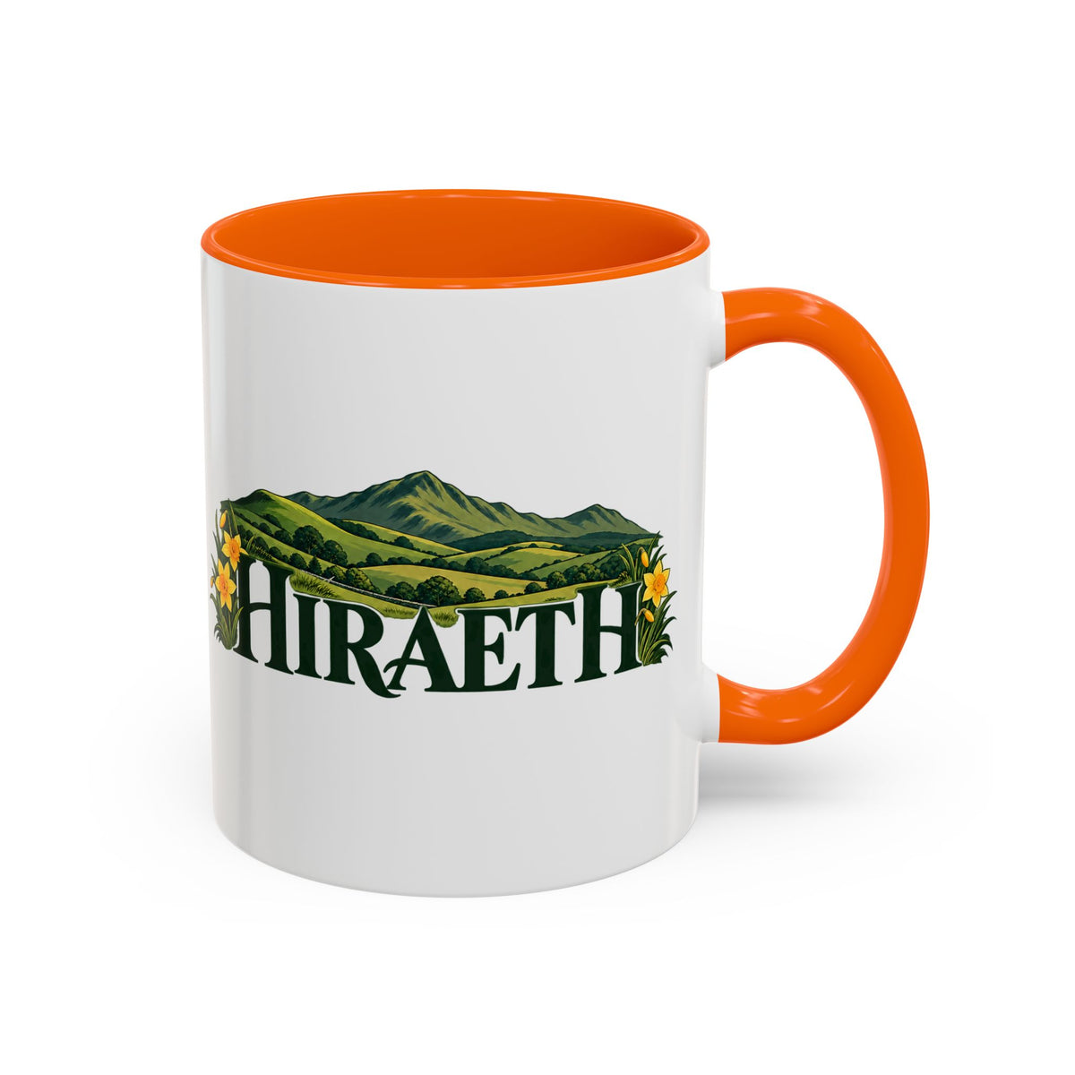 Hiraeth Welsh Mountains Accent Coffee Mug