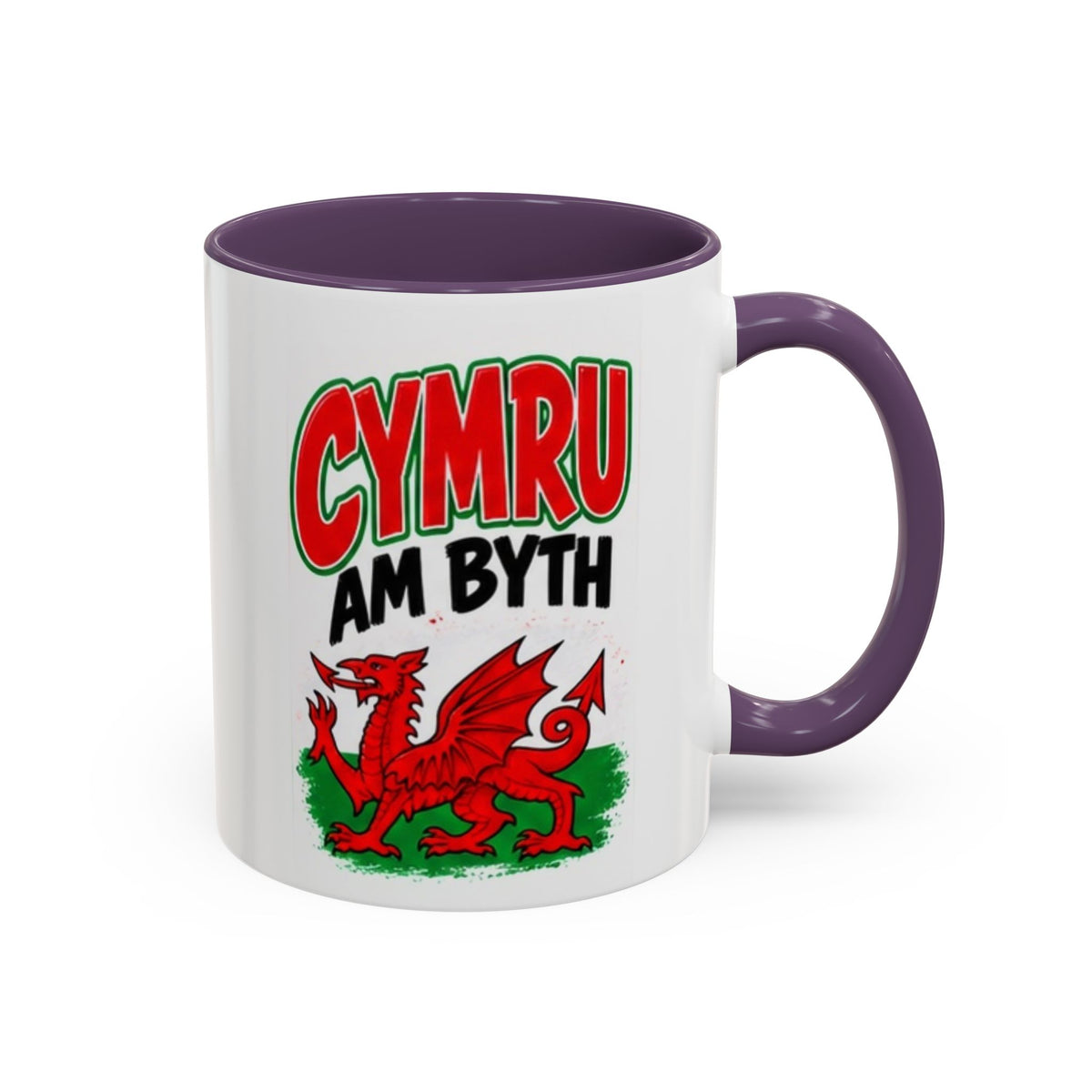 Cymru Am Byth Welsh Dragon Coffee Mug