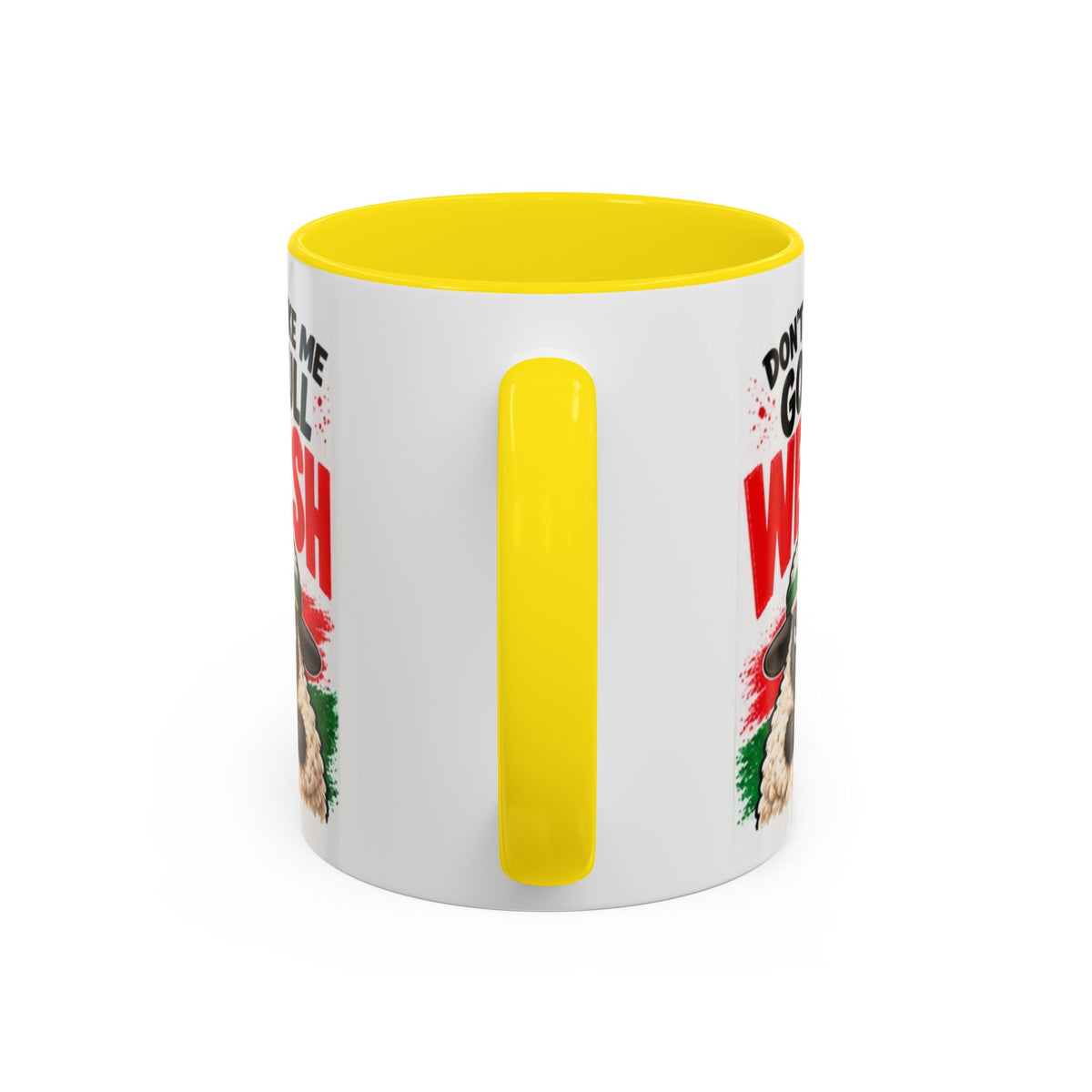 Don’t Make Me Go Full Welsh Sheep Mug