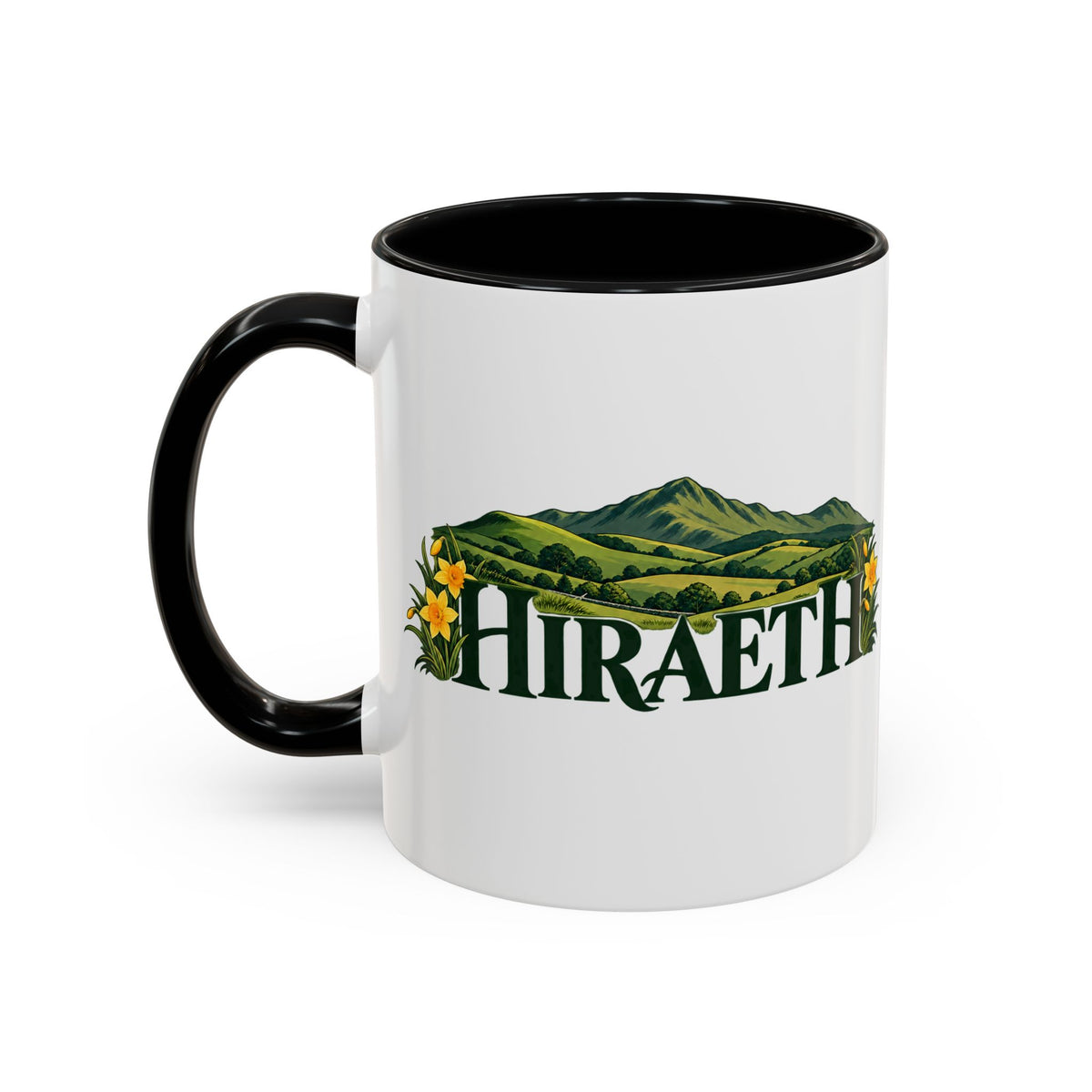 Hiraeth Welsh Mountains Accent Coffee Mug
