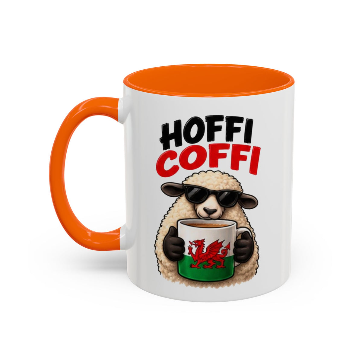 Hoffi Coffi Welsh Sheep Coffee Mug