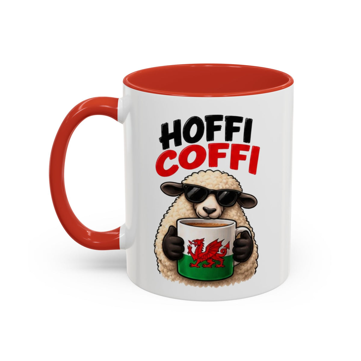 Hoffi Coffi Welsh Sheep Coffee Mug