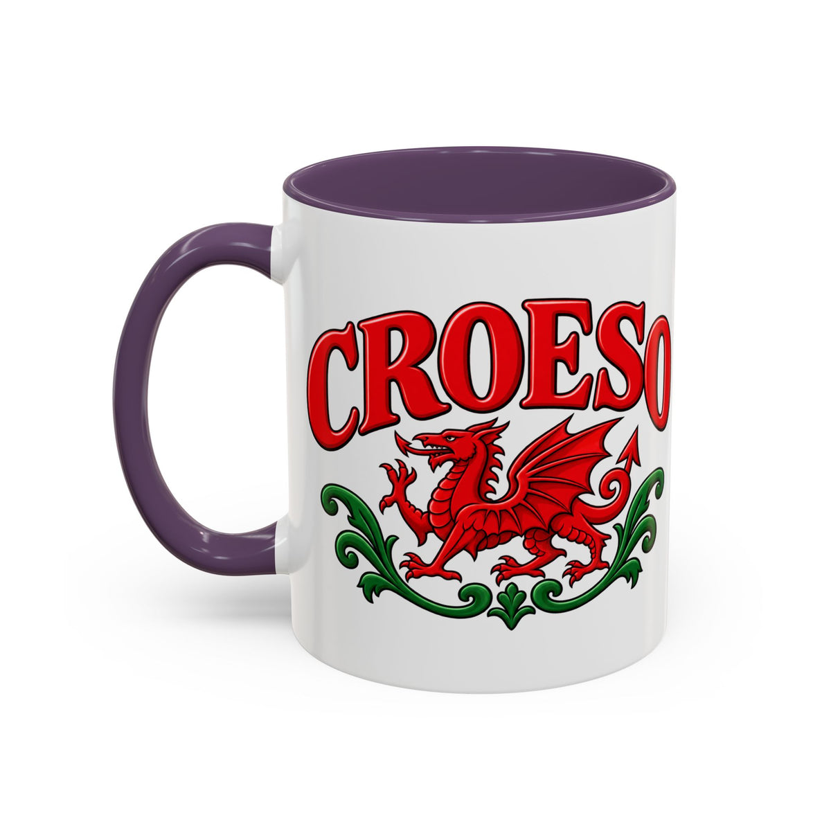 Croeso Welsh Dragon Coffee Mug