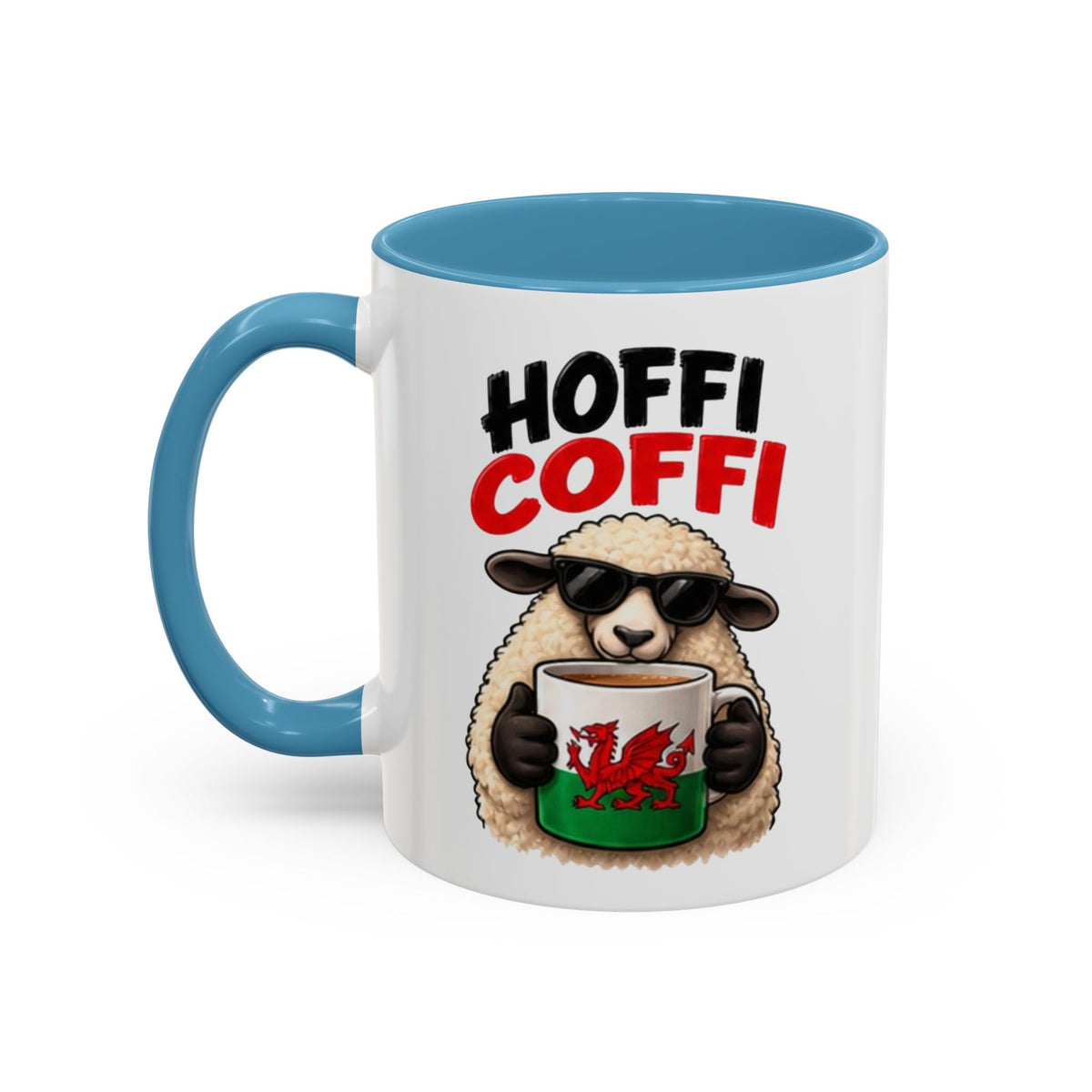 Hoffi Coffi Welsh Sheep Coffee Mug