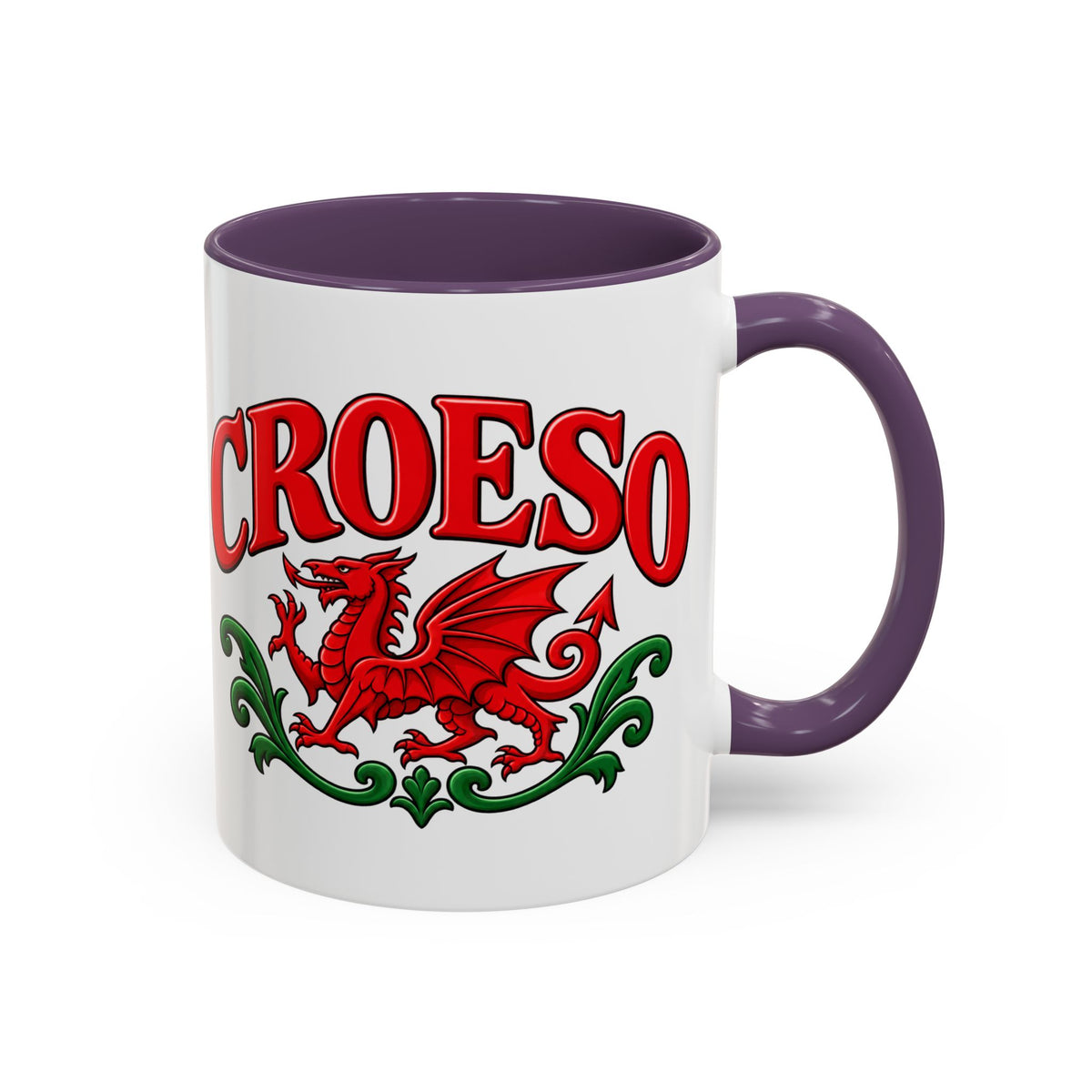 Croeso Welsh Dragon Coffee Mug