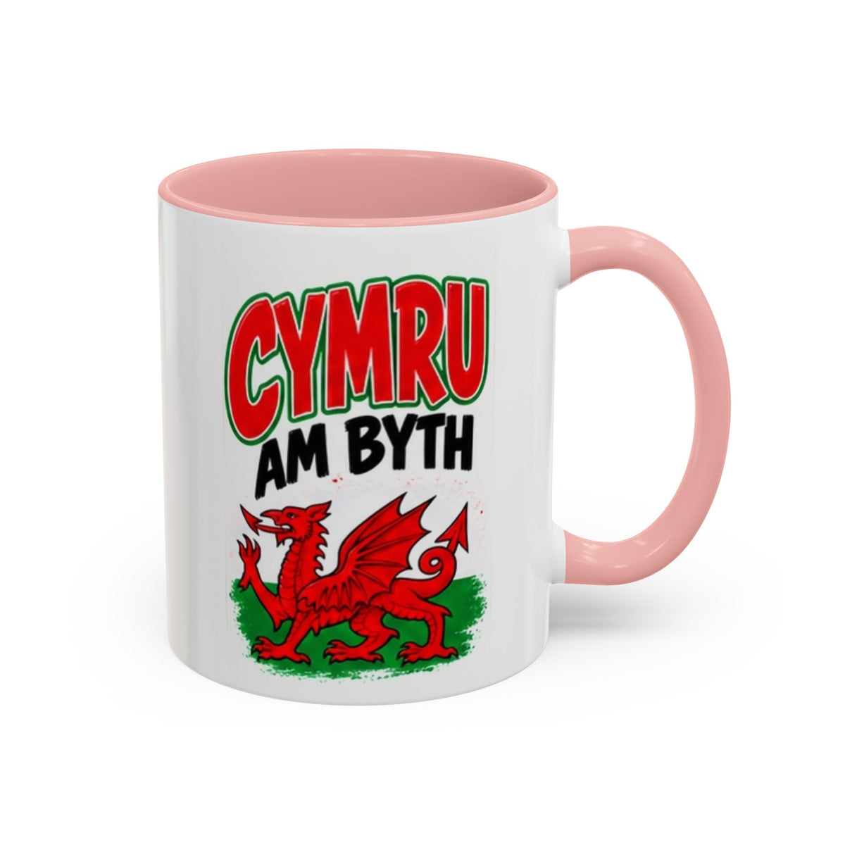 Cymru Am Byth Welsh Dragon Coffee Mug