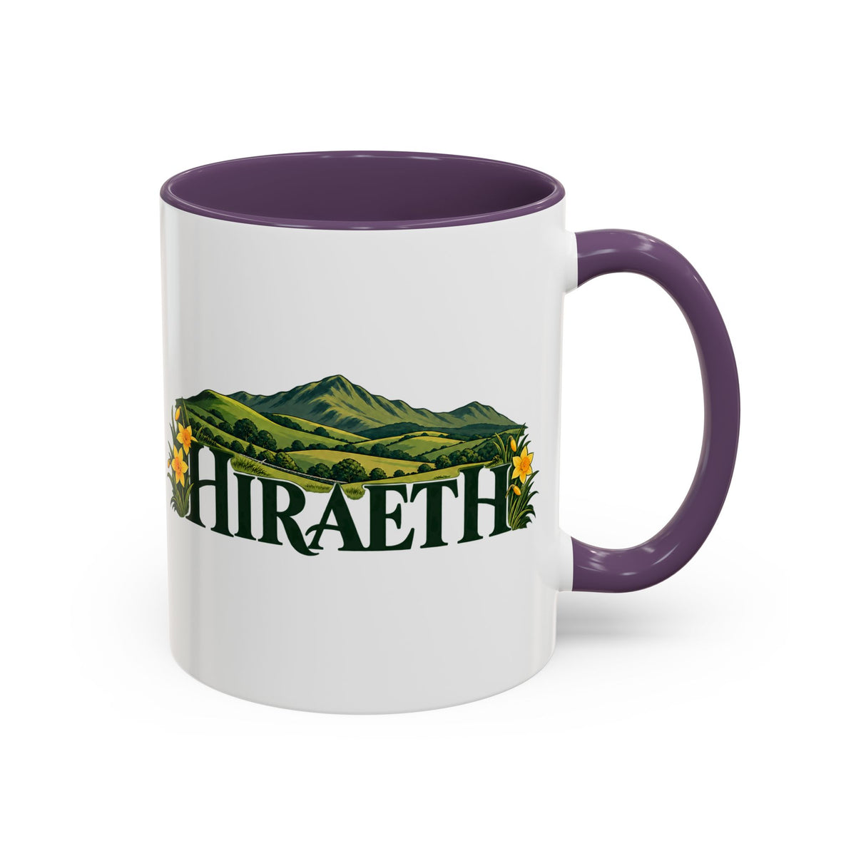 Hiraeth Welsh Mountains Accent Coffee Mug