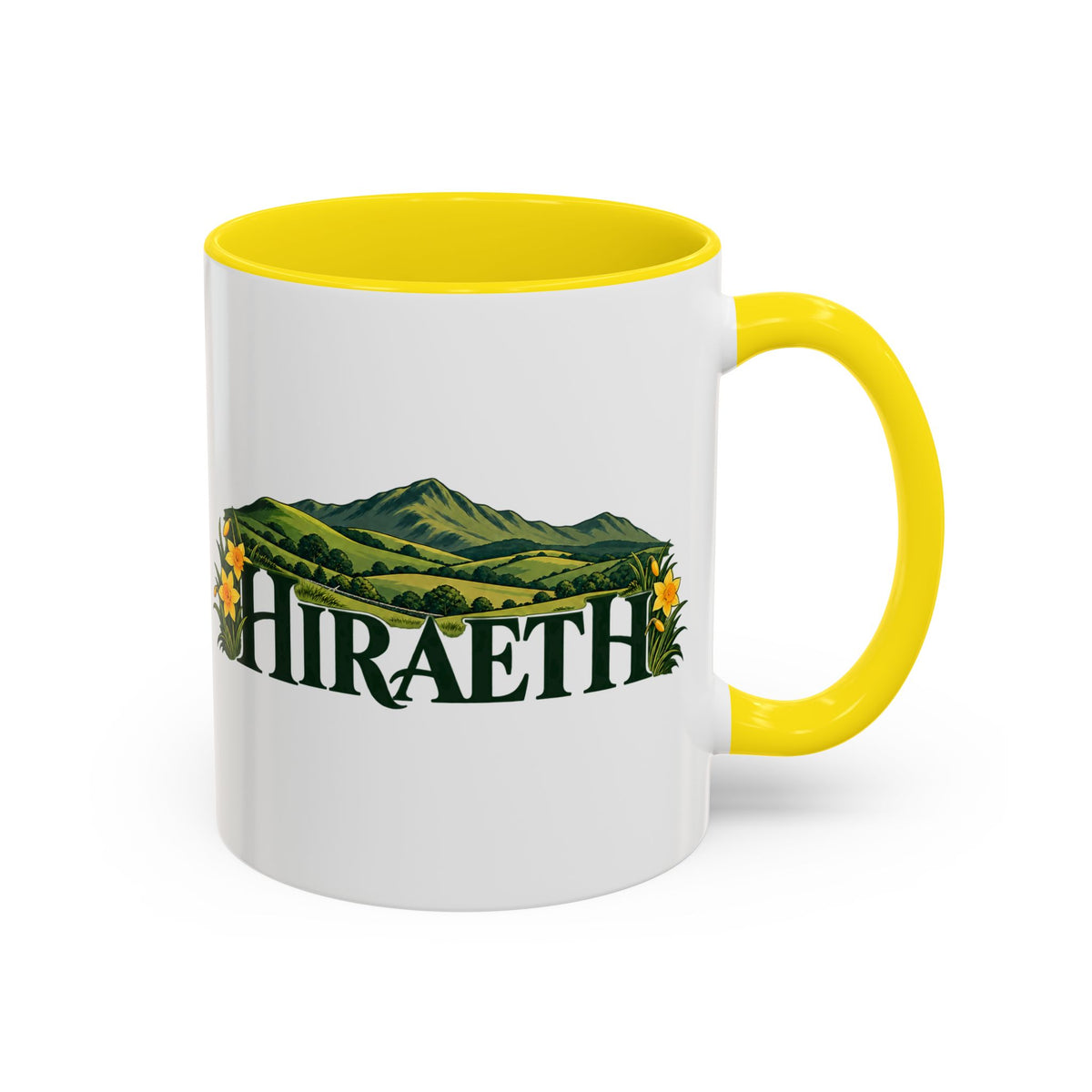 Hiraeth Welsh Mountains Accent Coffee Mug
