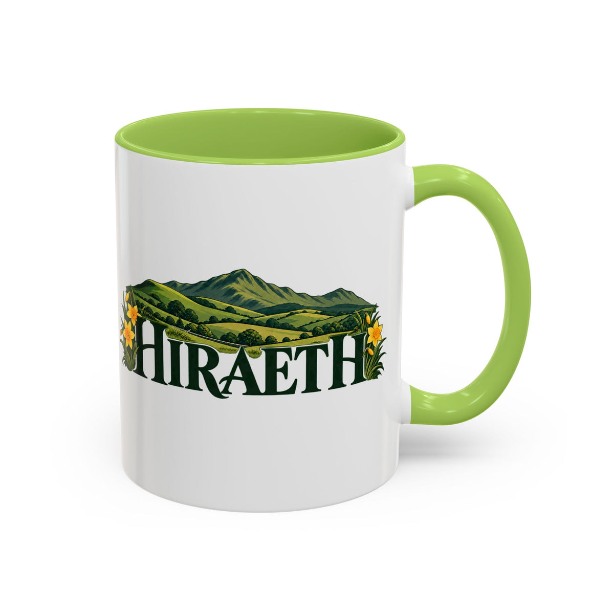 Hiraeth Welsh Mountains Accent Coffee Mug