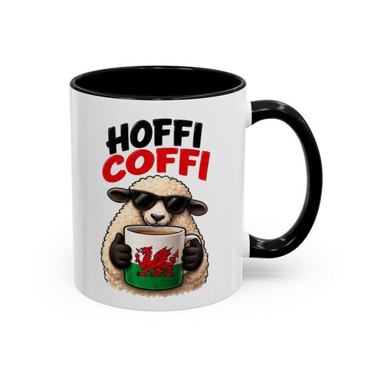 Hoffi Coffi Welsh Sheep Coffee Mug