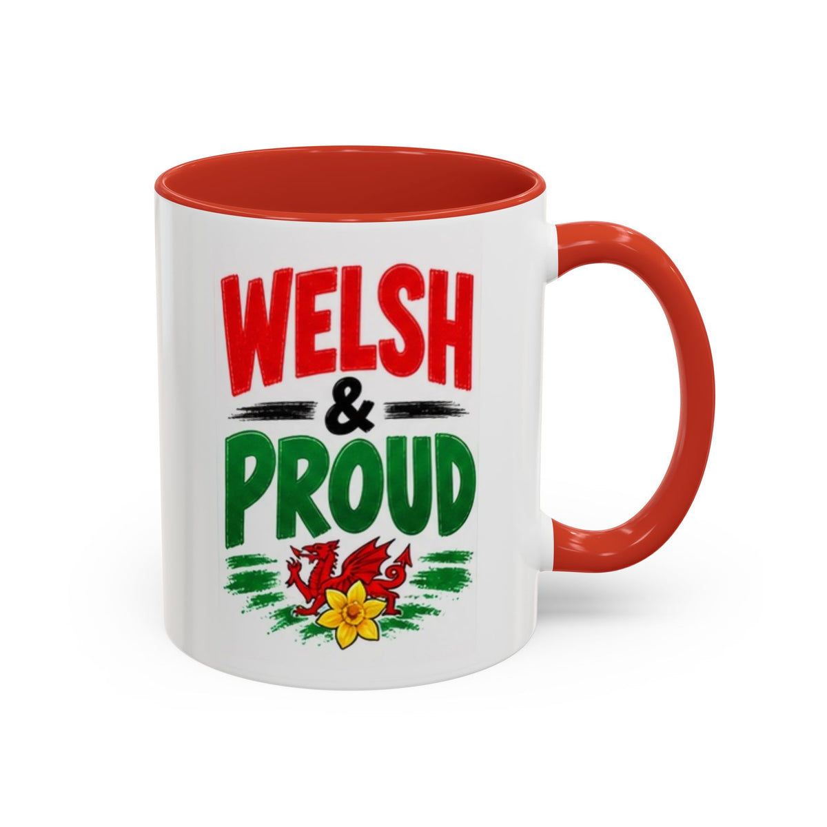 Welsh & Proud Accent Coffee Mug