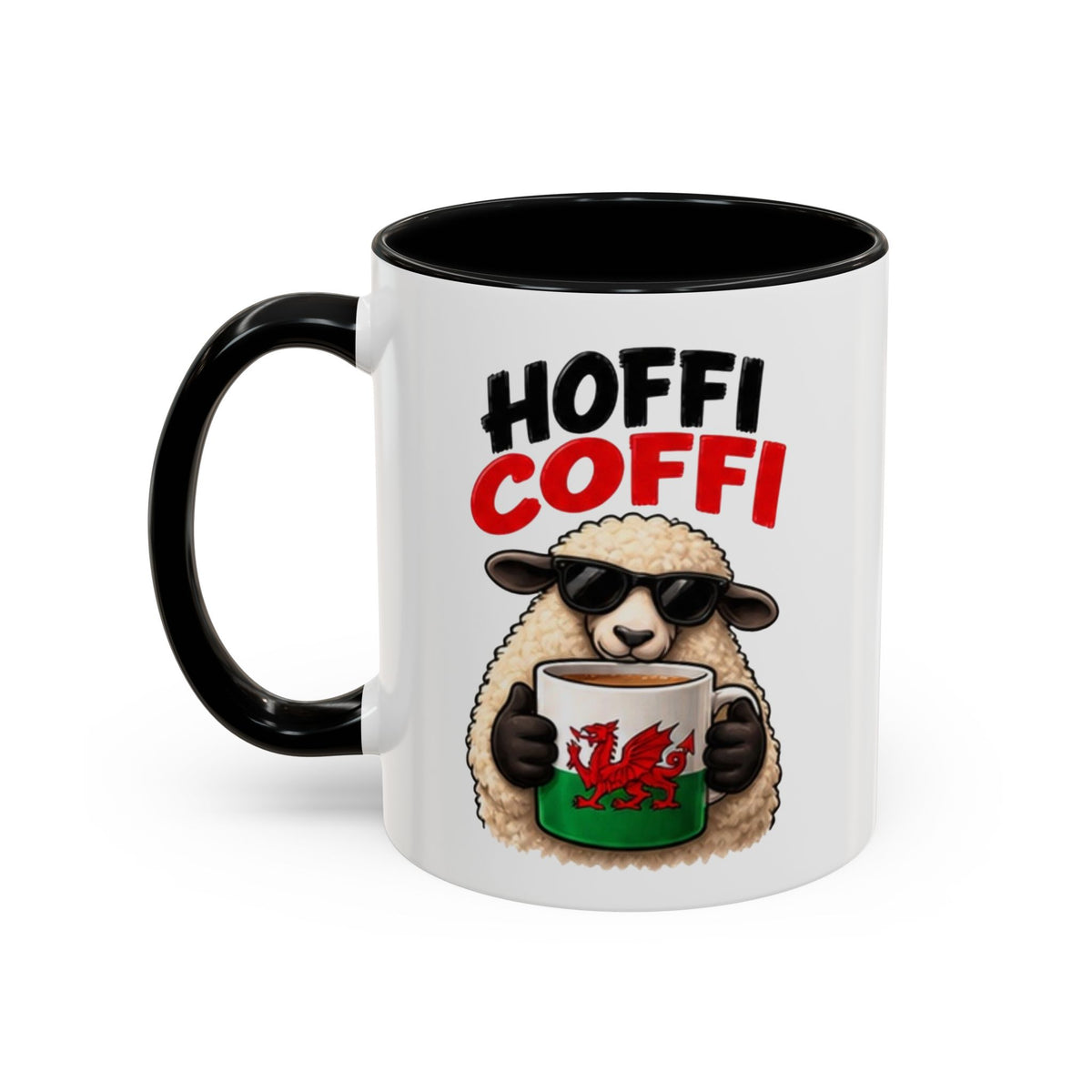 Hoffi Coffi Welsh Sheep Coffee Mug