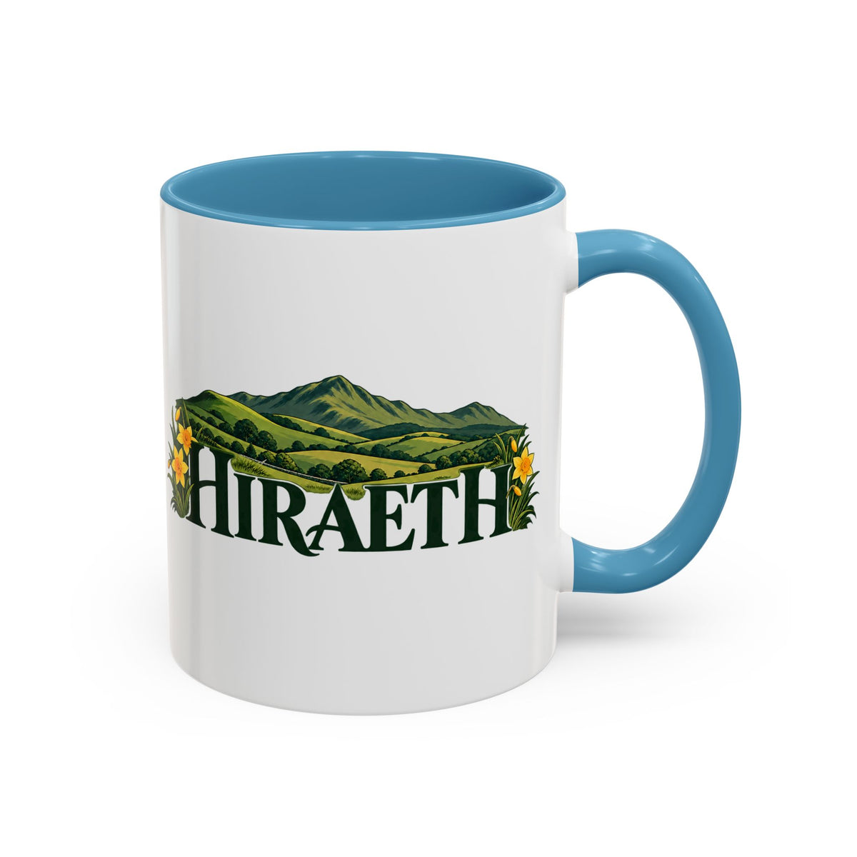 Hiraeth Welsh Mountains Accent Coffee Mug