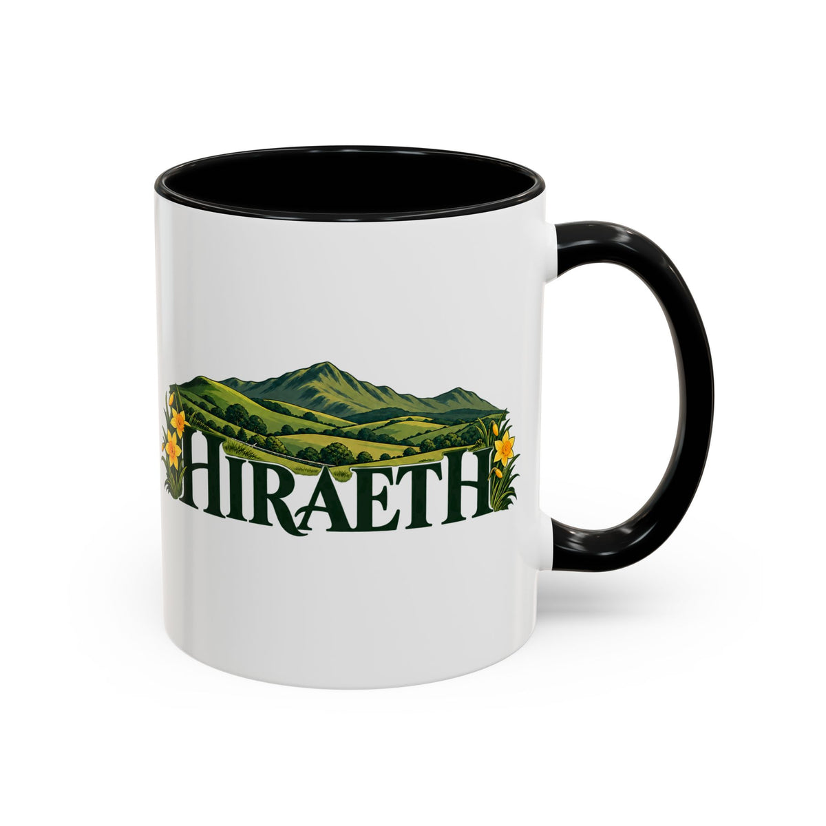 Hiraeth Welsh Mountains Accent Coffee Mug