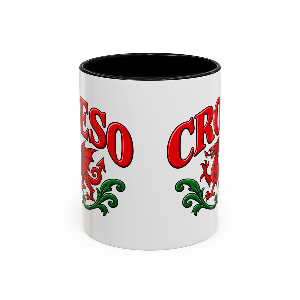 Croeso Welsh Dragon Coffee Mug