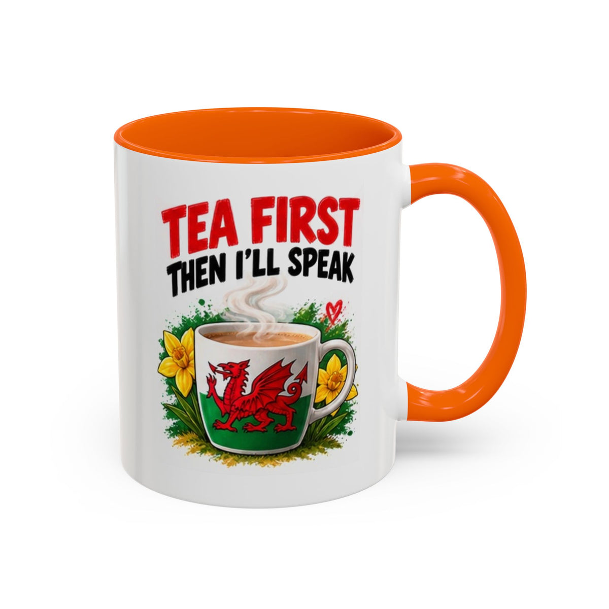 Tea First Then I’ll Speak Welsh Dragon Coffee Mug