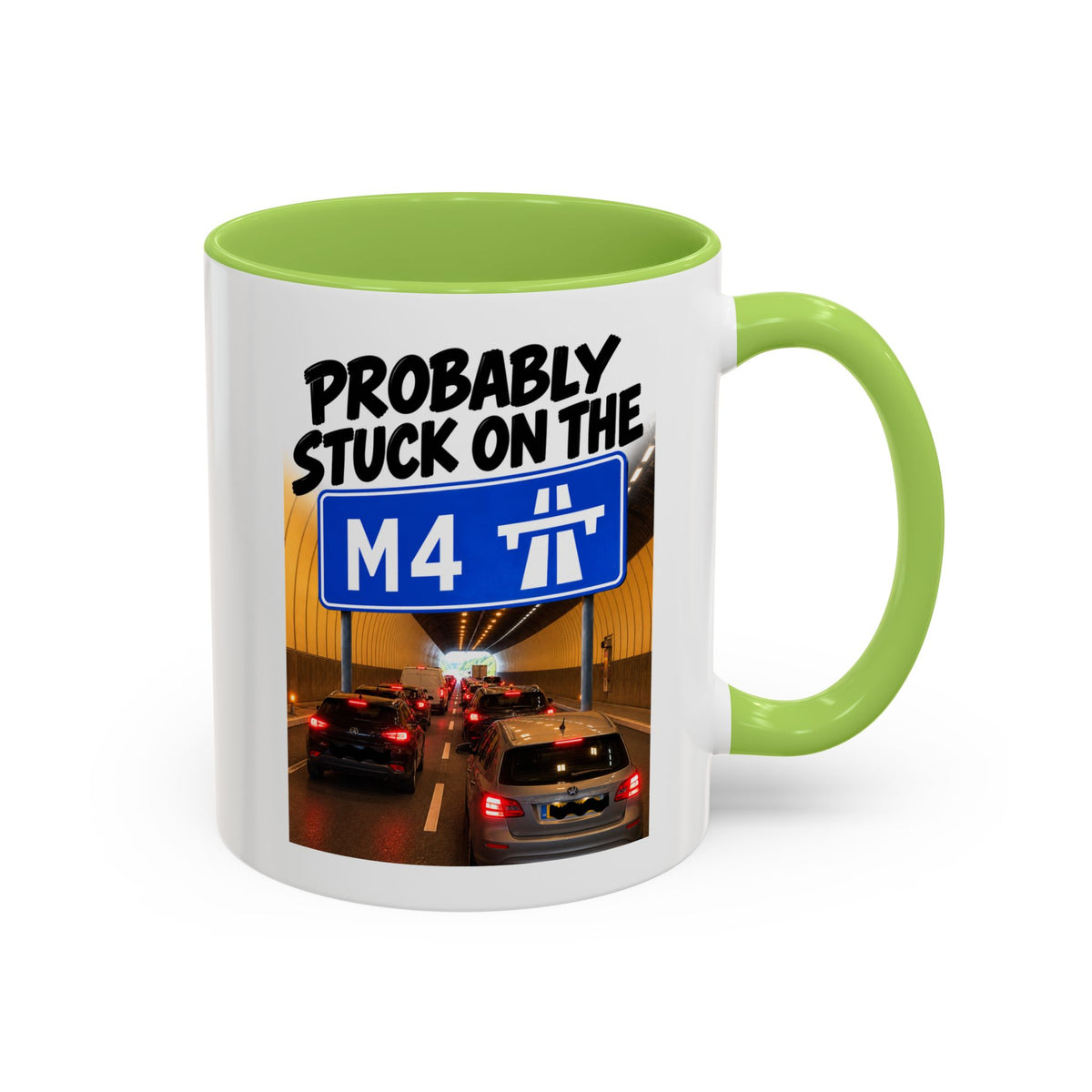 Probably Stuck on the M4 Funny Commuter Coffee Mug
