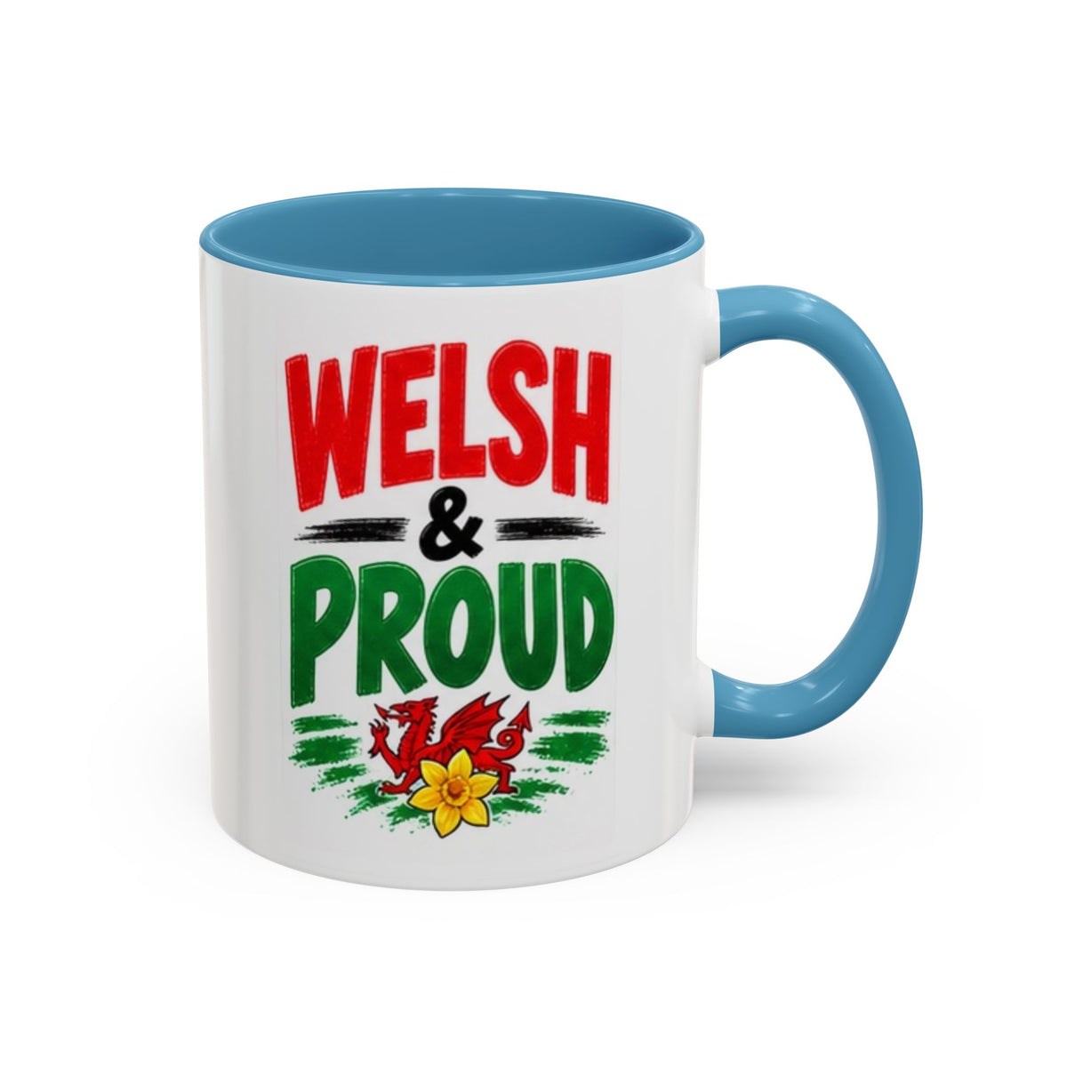 Welsh & Proud Accent Coffee Mug