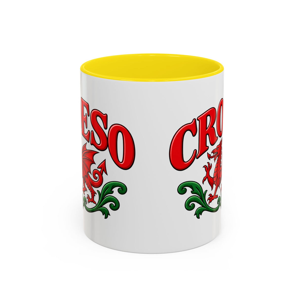 Croeso Welsh Dragon Coffee Mug