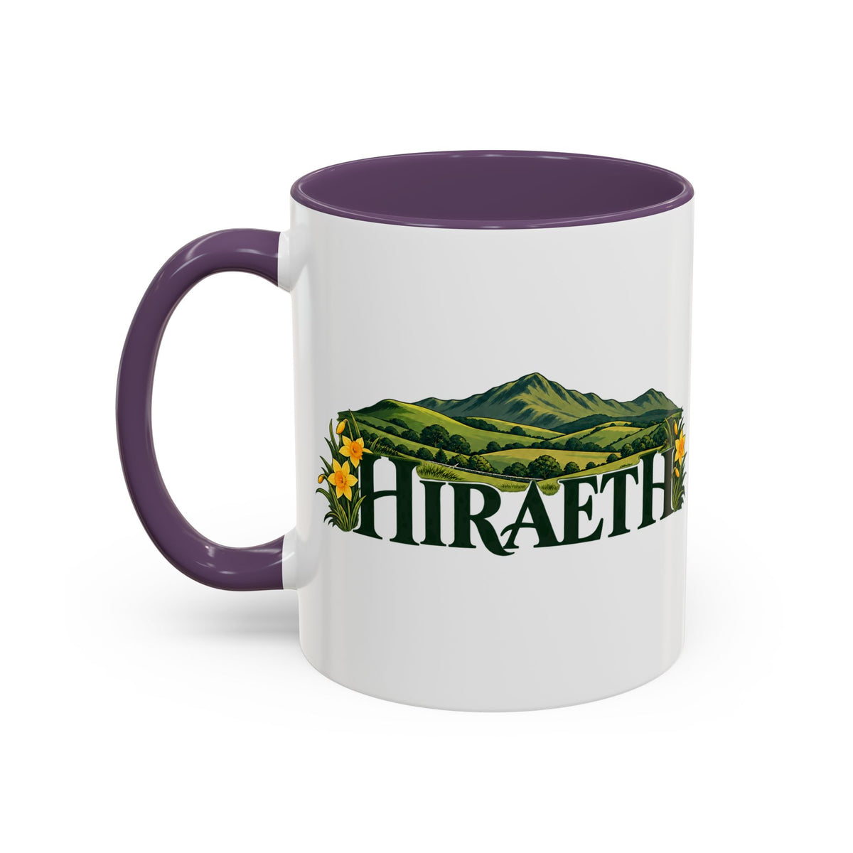 Hiraeth Welsh Mountains Accent Coffee Mug