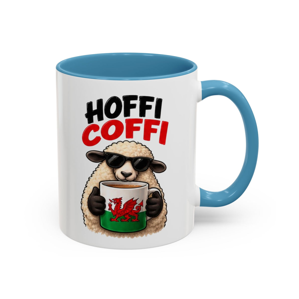 Hoffi Coffi Welsh Sheep Coffee Mug