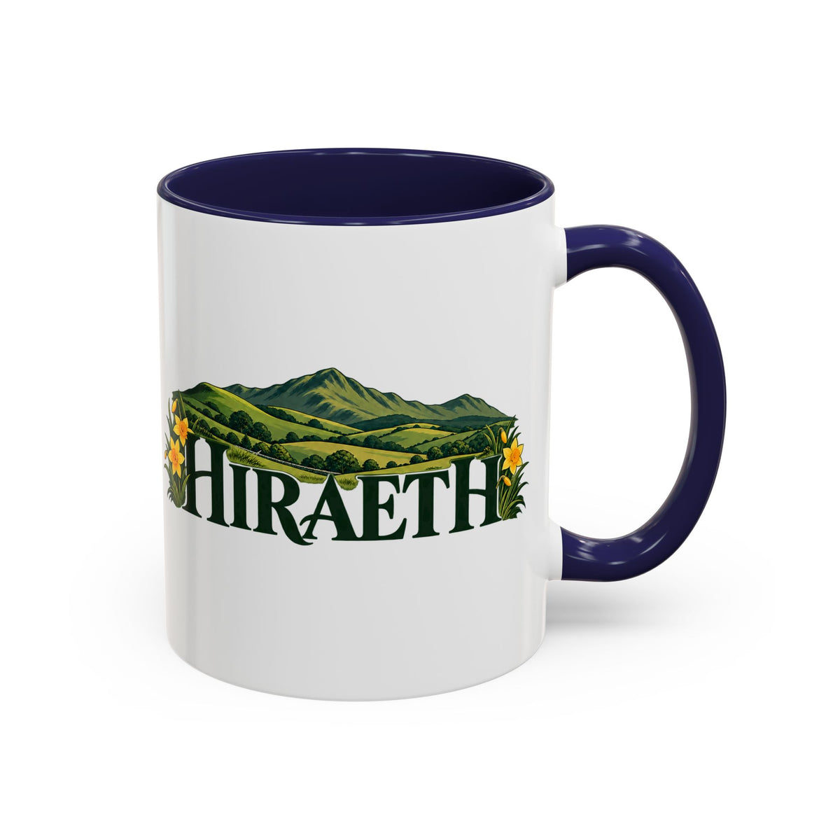Hiraeth Welsh Mountains Accent Coffee Mug