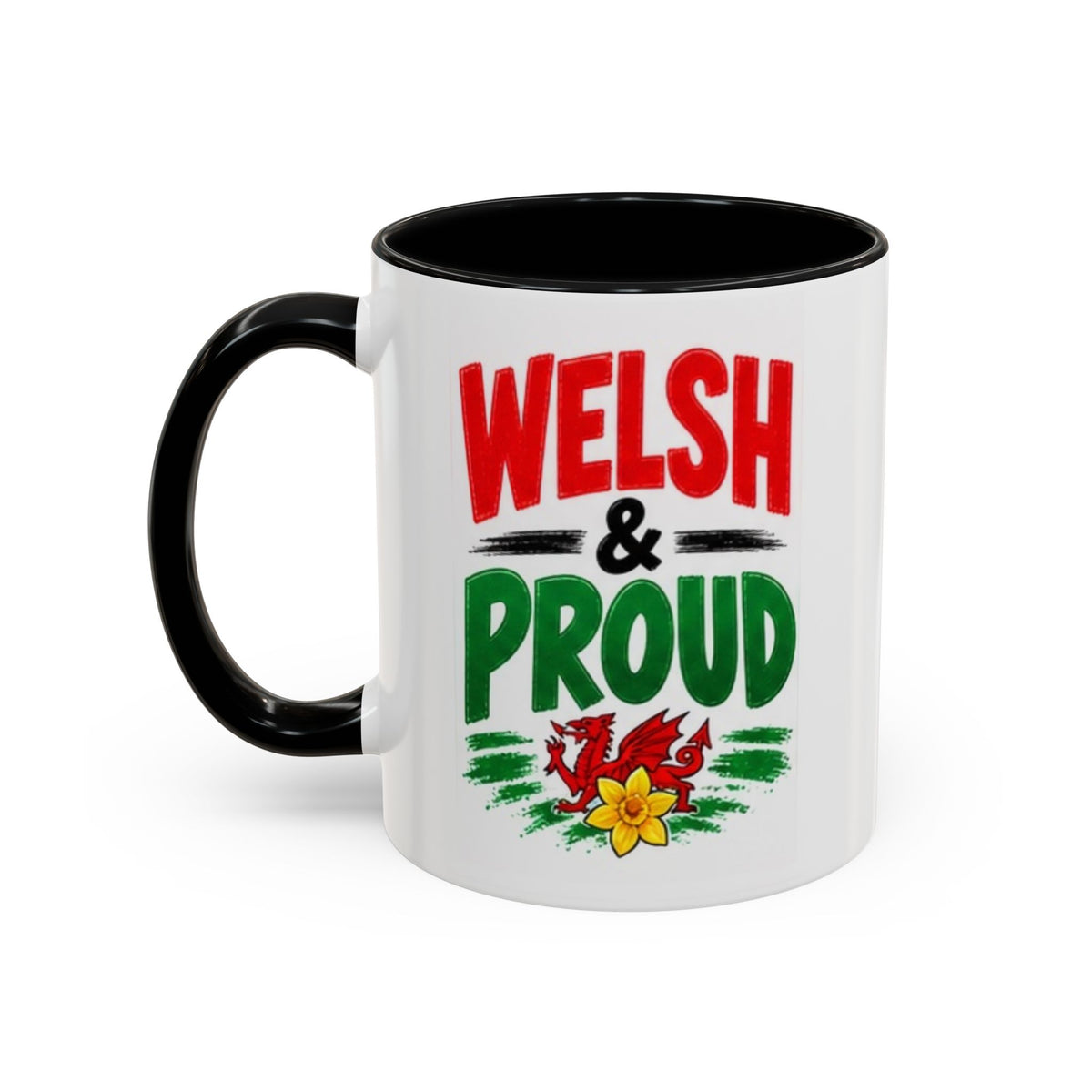 Welsh & Proud Accent Coffee Mug