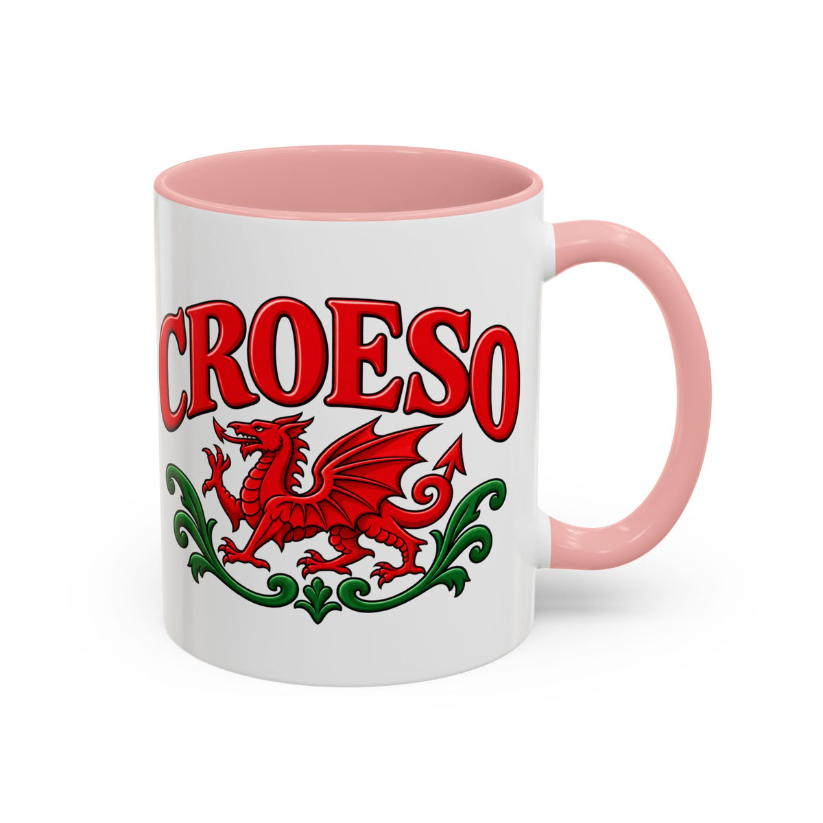 Croeso Welsh Dragon Coffee Mug