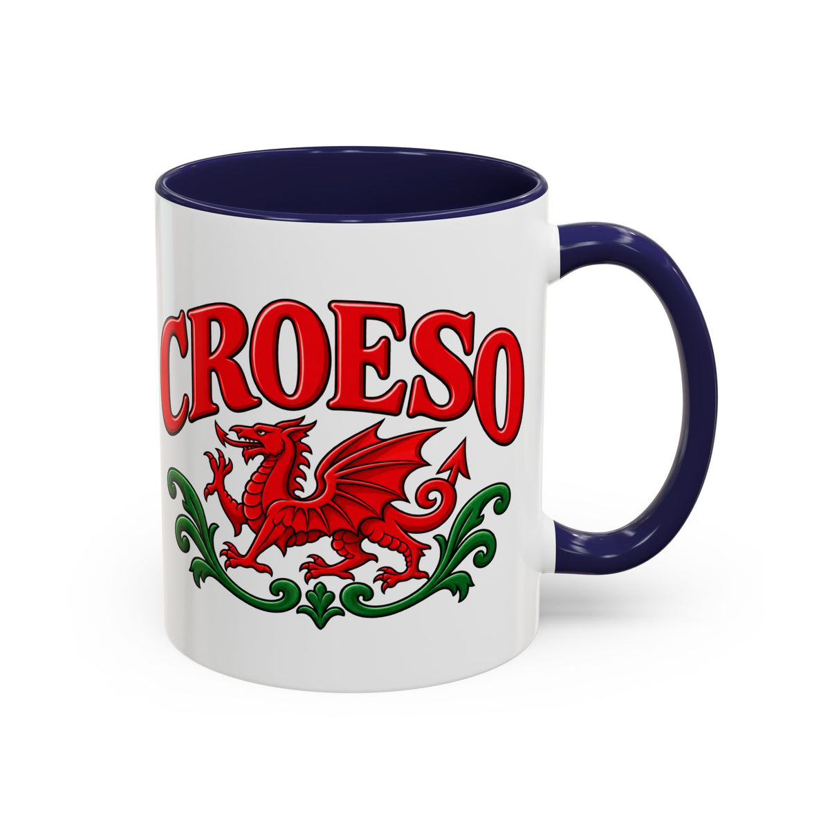 Croeso Welsh Dragon Coffee Mug