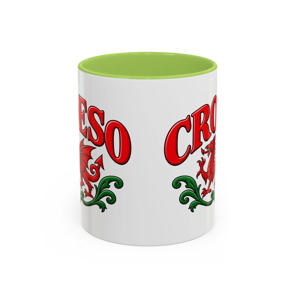 Croeso Welsh Dragon Coffee Mug