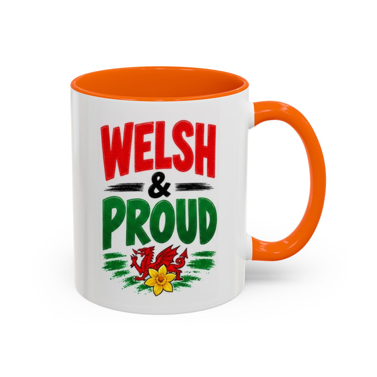 Welsh & Proud Accent Coffee Mug