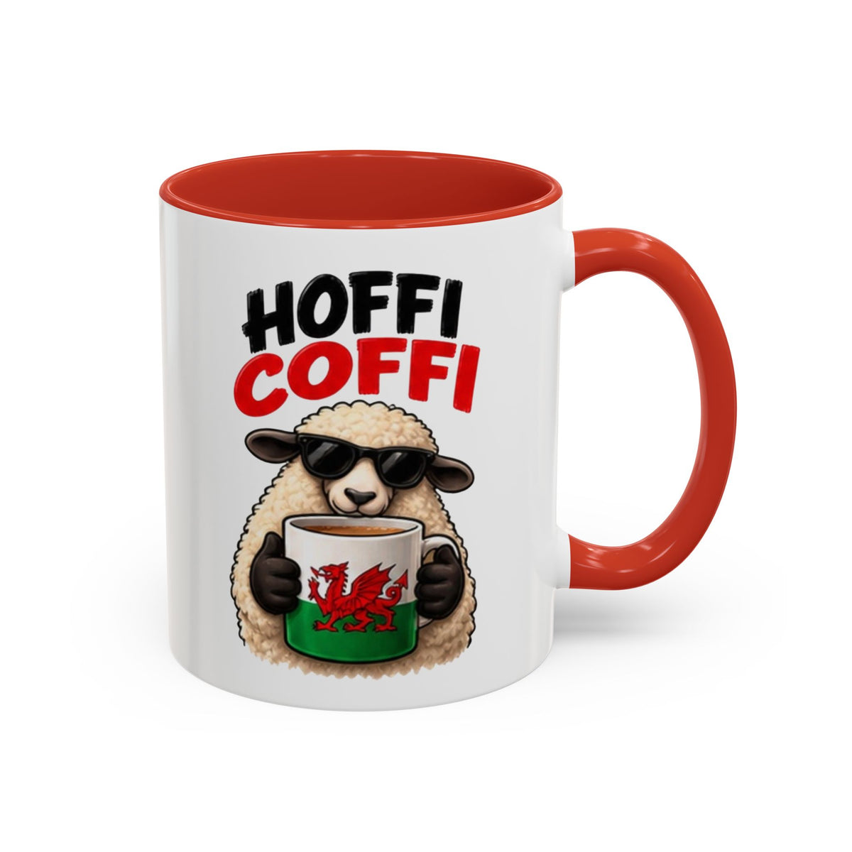 Hoffi Coffi Welsh Sheep Coffee Mug