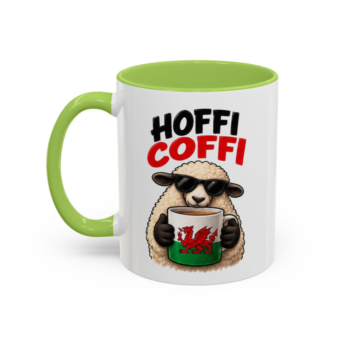 Hoffi Coffi Welsh Sheep Coffee Mug