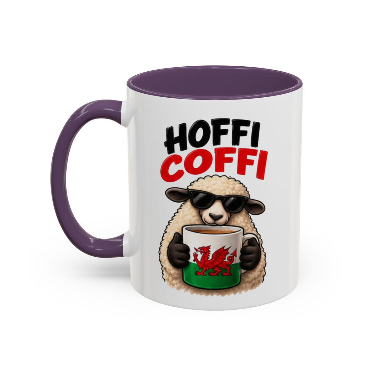 Hoffi Coffi Welsh Sheep Coffee Mug
