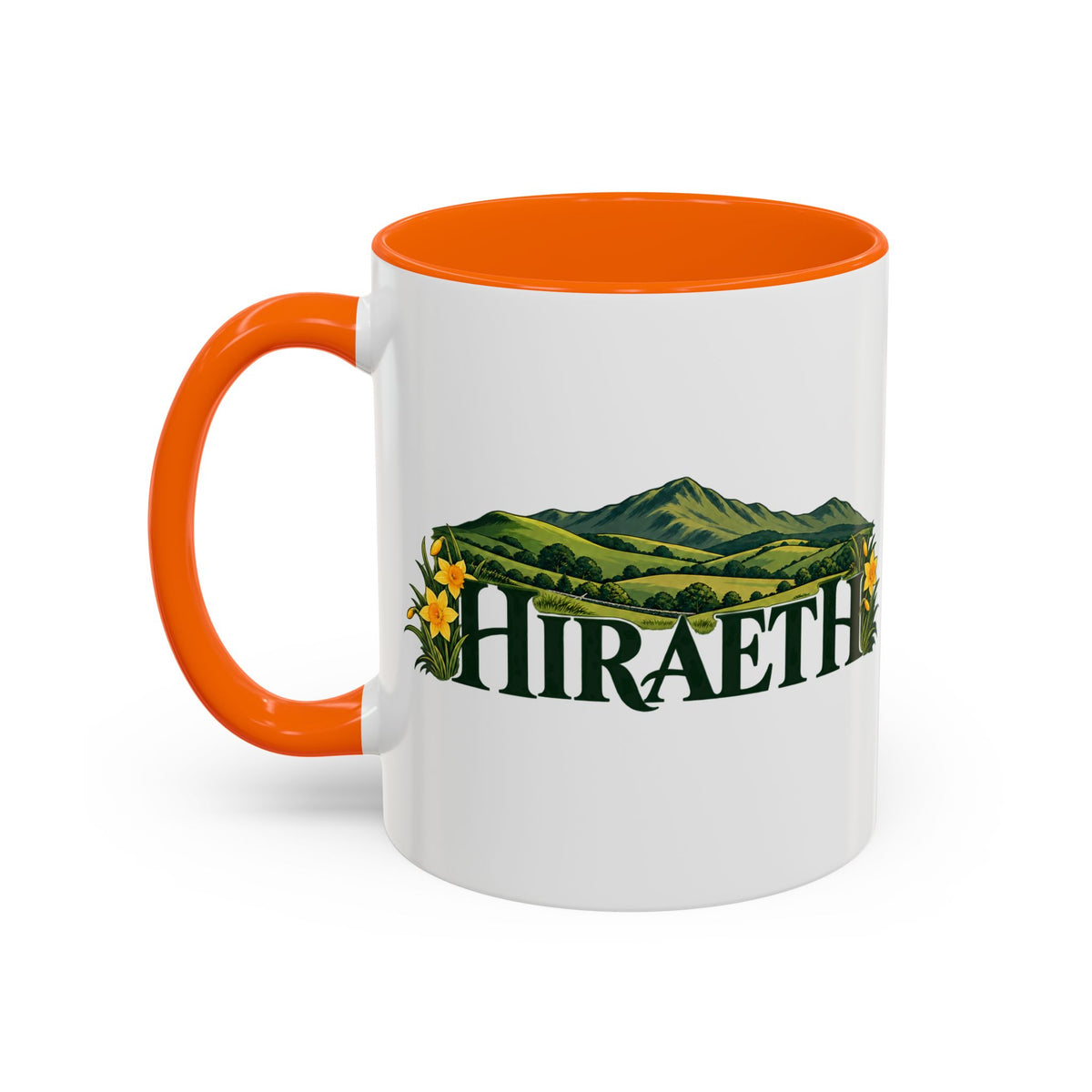 Hiraeth Welsh Mountains Accent Coffee Mug