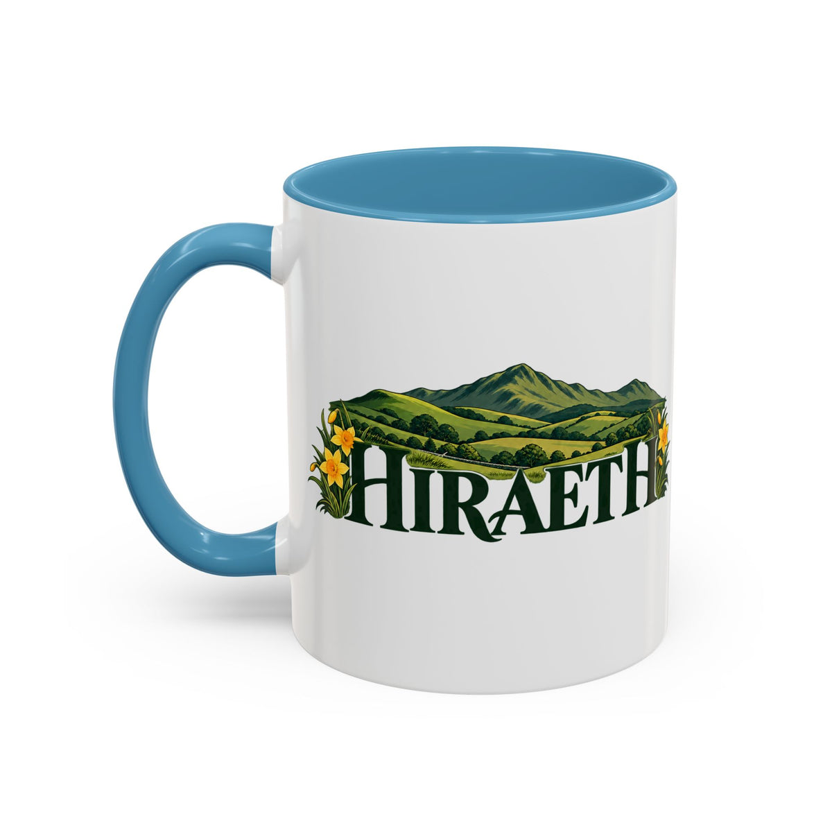 Hiraeth Welsh Mountains Accent Coffee Mug