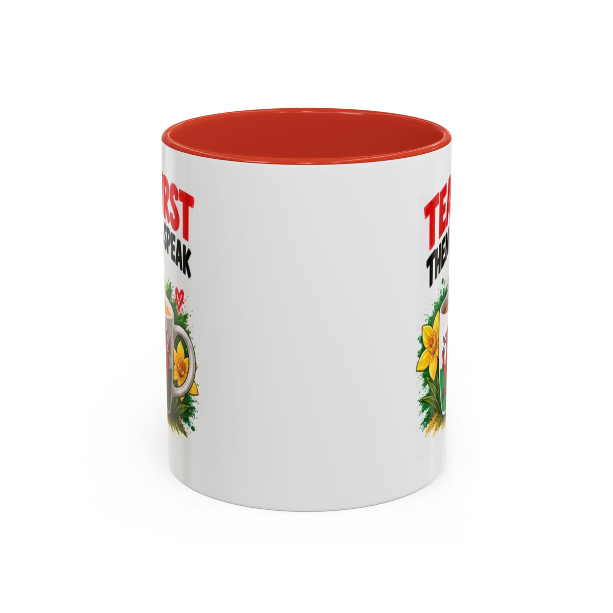 Tea First Then I’ll Speak Welsh Dragon Coffee Mug