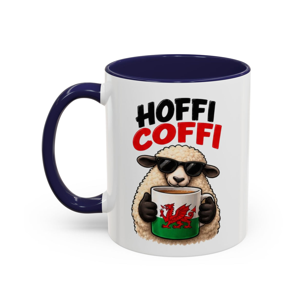 Hoffi Coffi Welsh Sheep Coffee Mug