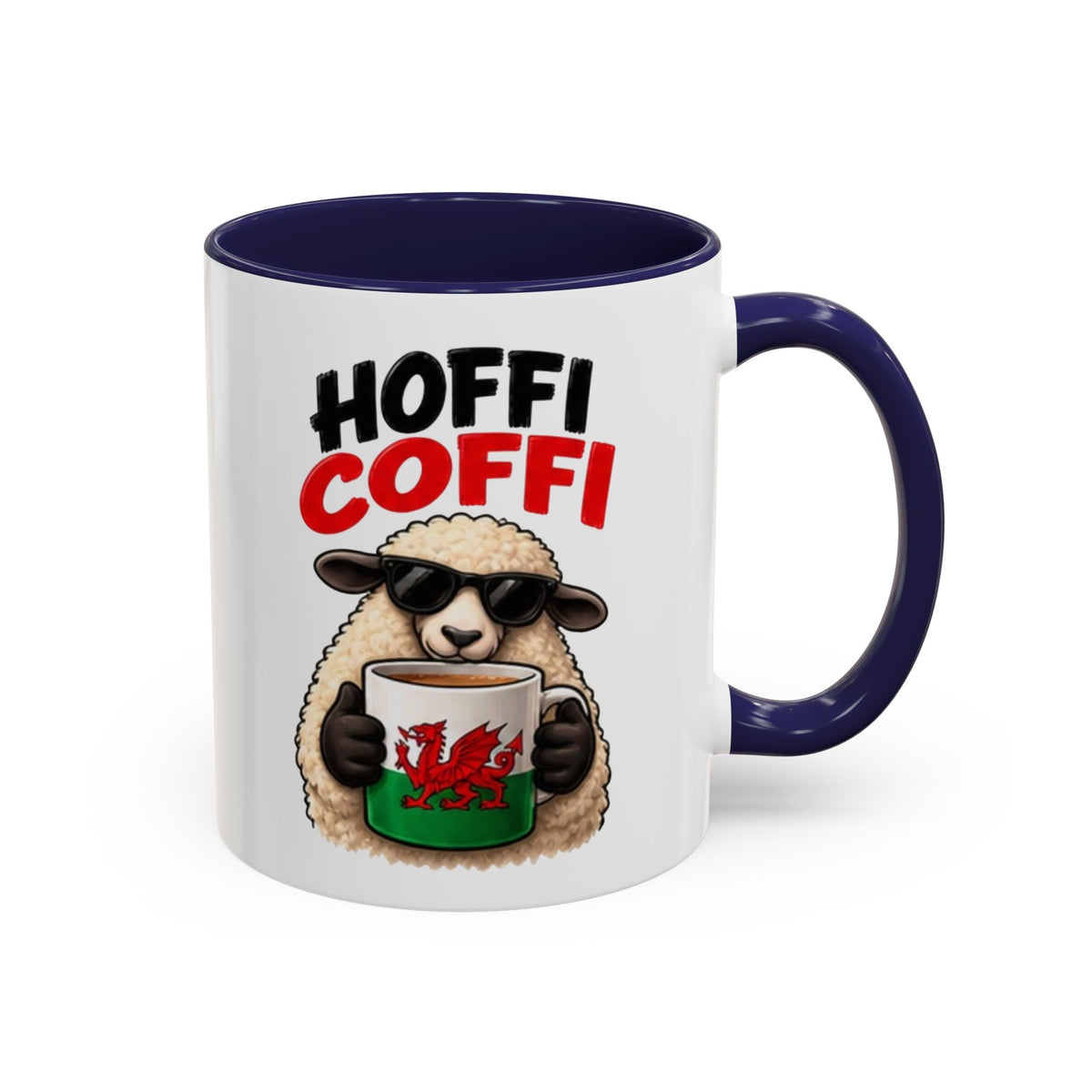 Hoffi Coffi Welsh Sheep Coffee Mug