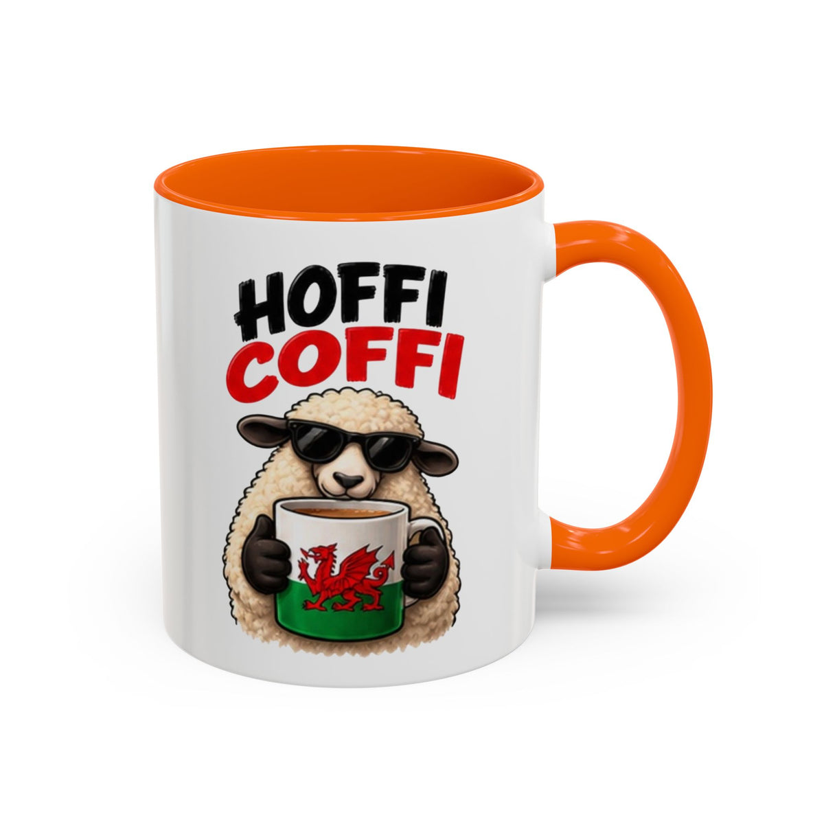 Hoffi Coffi Welsh Sheep Coffee Mug