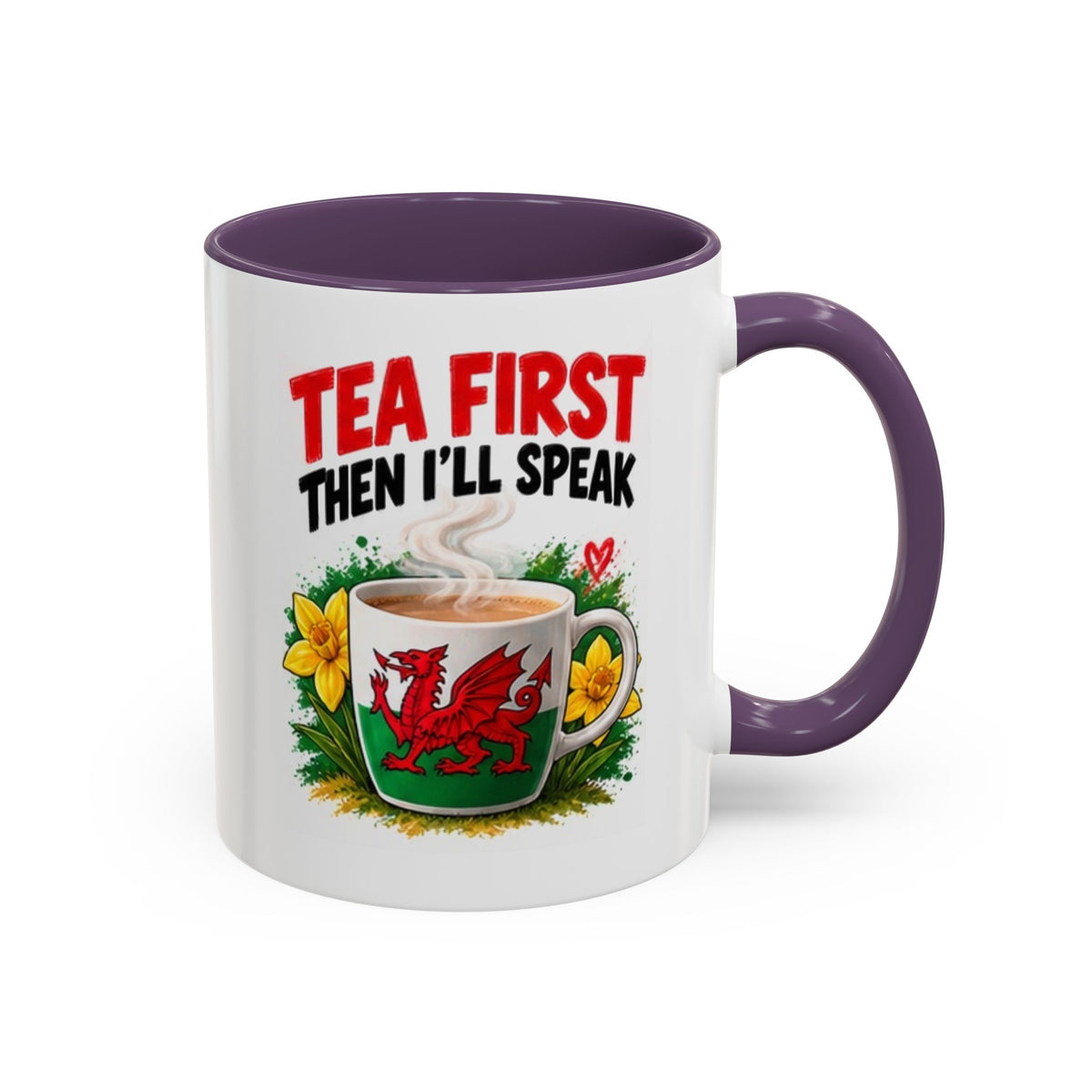 Tea First Then I’ll Speak Welsh Dragon Coffee Mug