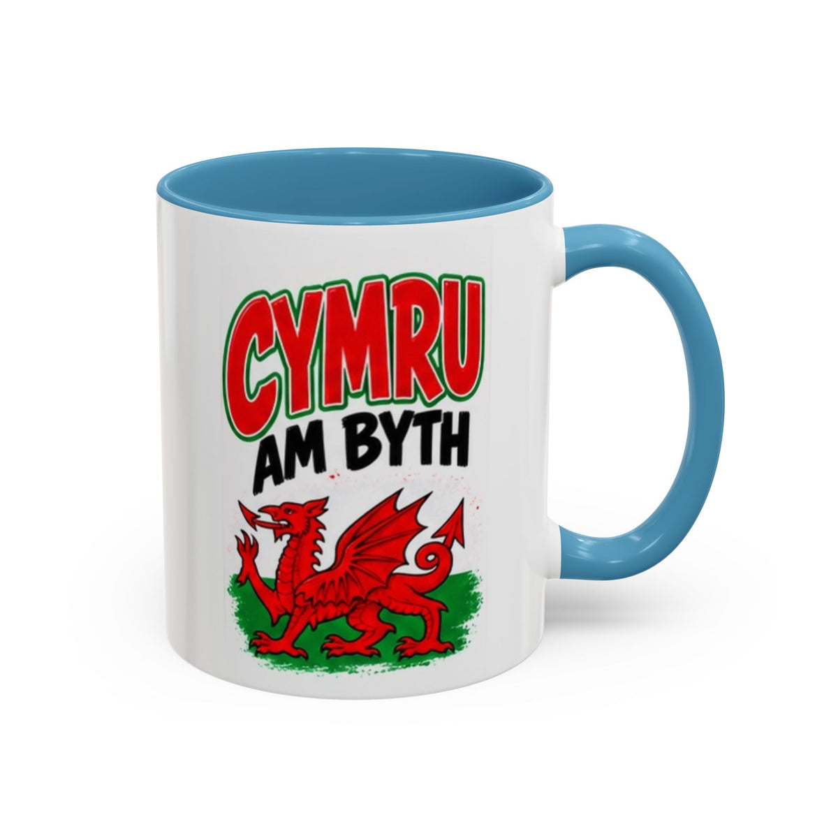 Cymru Am Byth Welsh Dragon Coffee Mug
