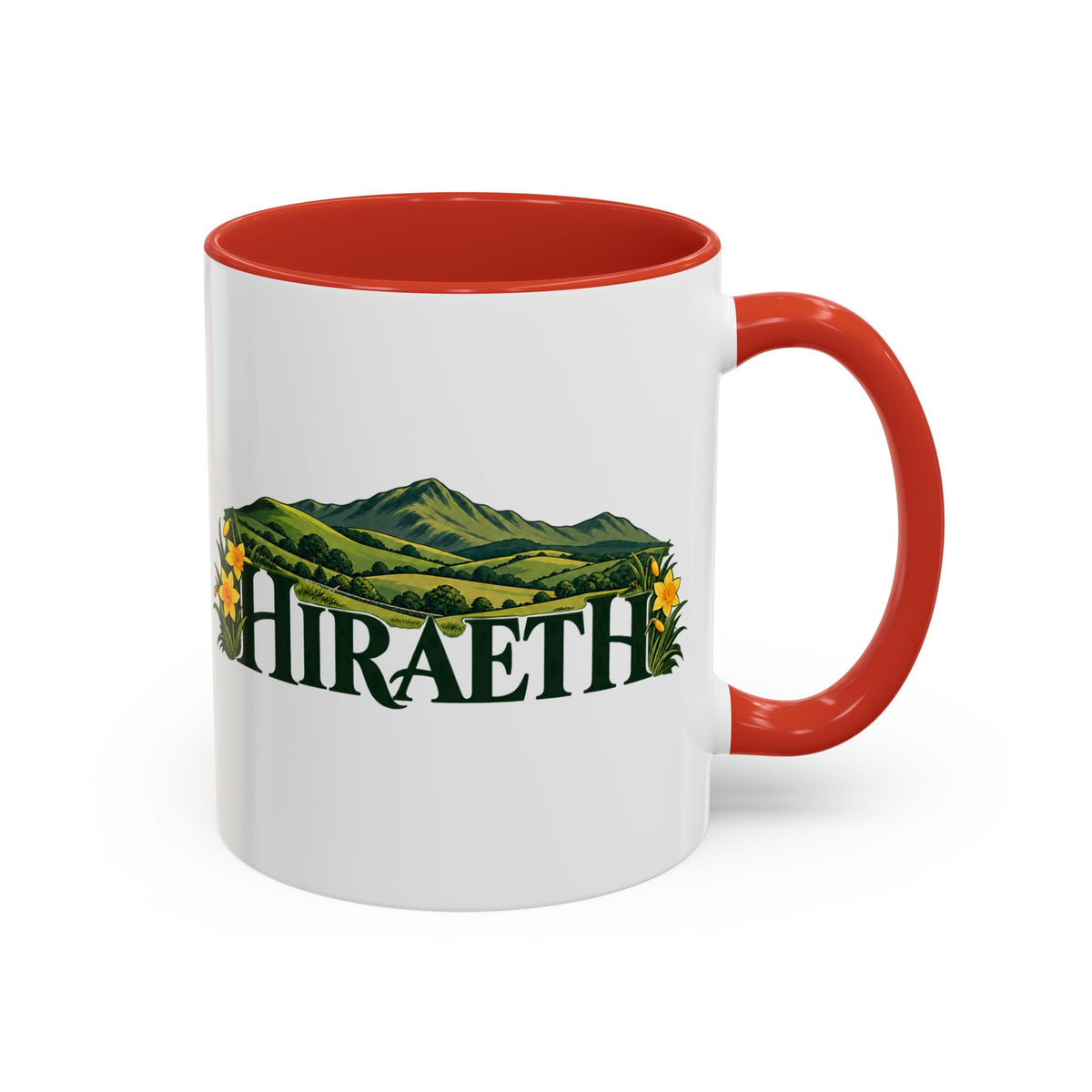 Hiraeth Welsh Mountains Accent Coffee Mug