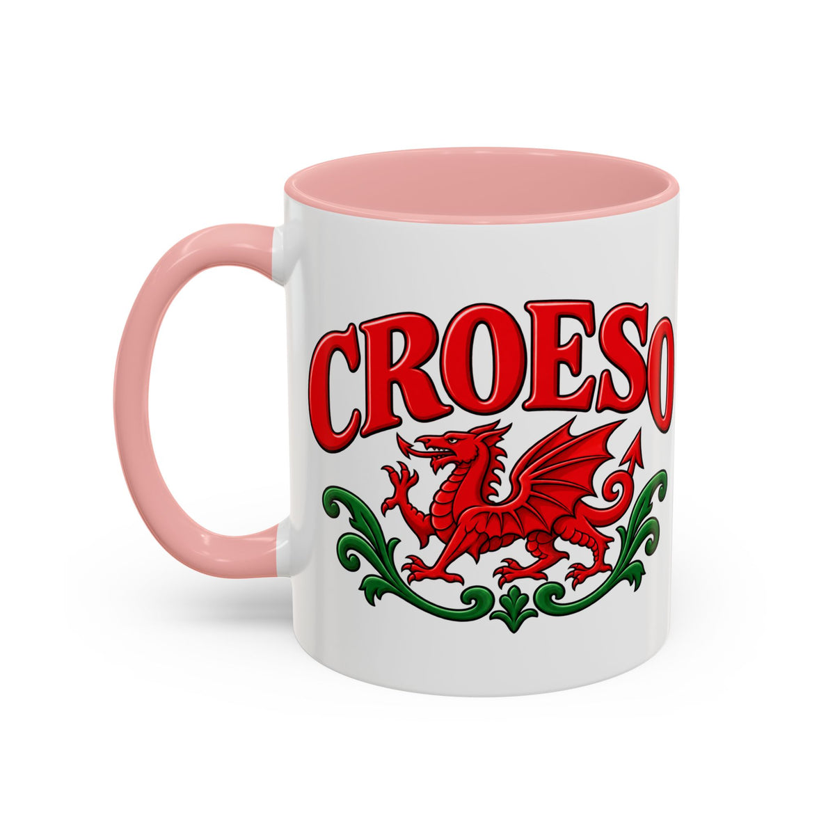 Croeso Welsh Dragon Coffee Mug