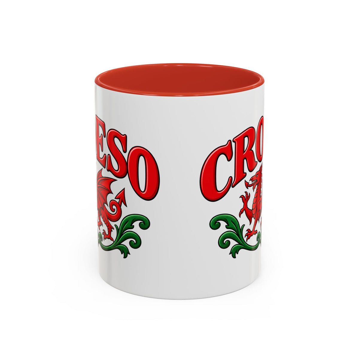 Croeso Welsh Dragon Coffee Mug