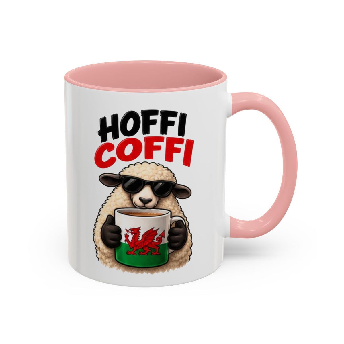 Hoffi Coffi Welsh Sheep Coffee Mug
