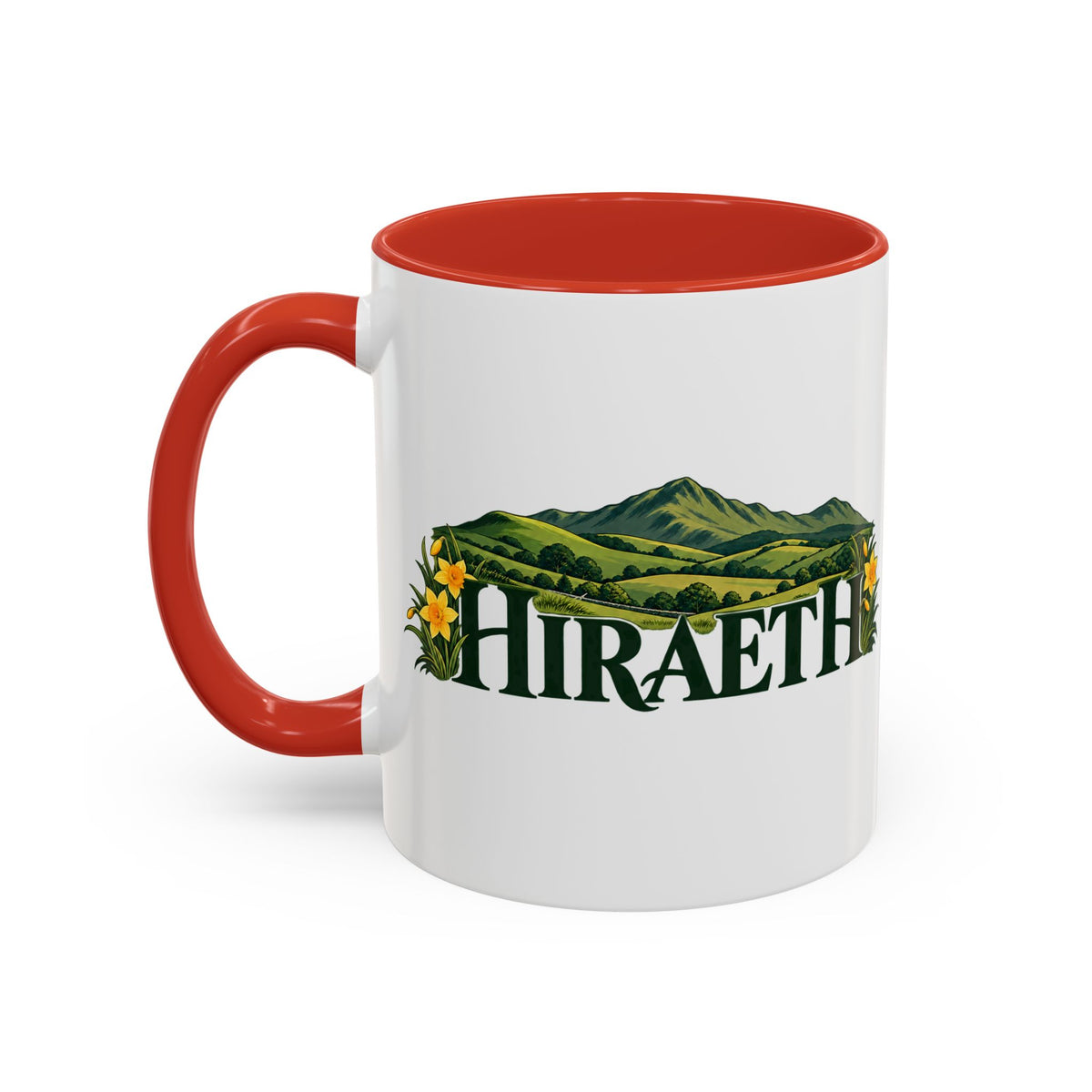 Hiraeth Welsh Mountains Accent Coffee Mug